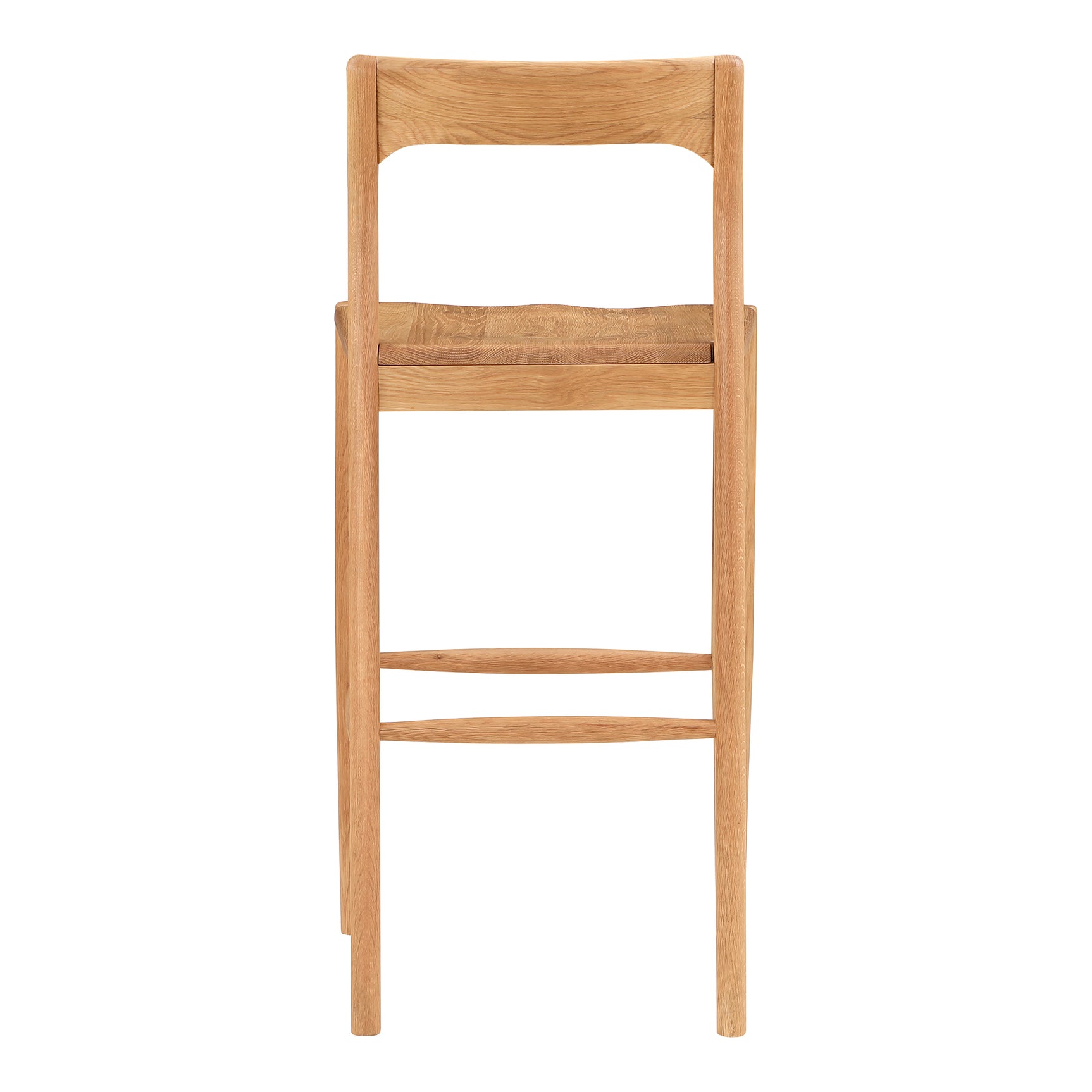 Owing Natural Oak Barstool - Ornate Home