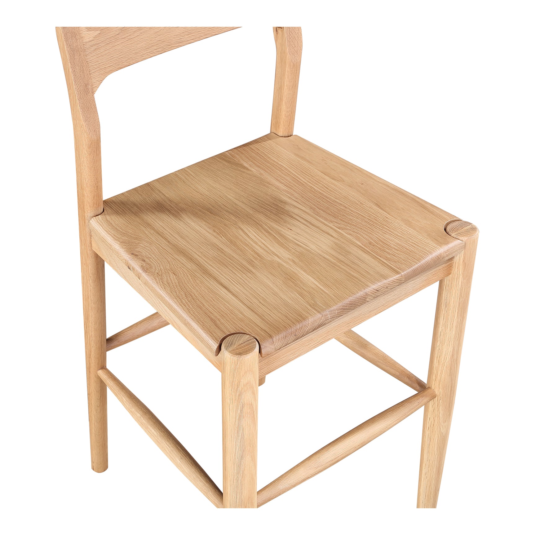 Owing Natural Oak Barstool - Ornate Home