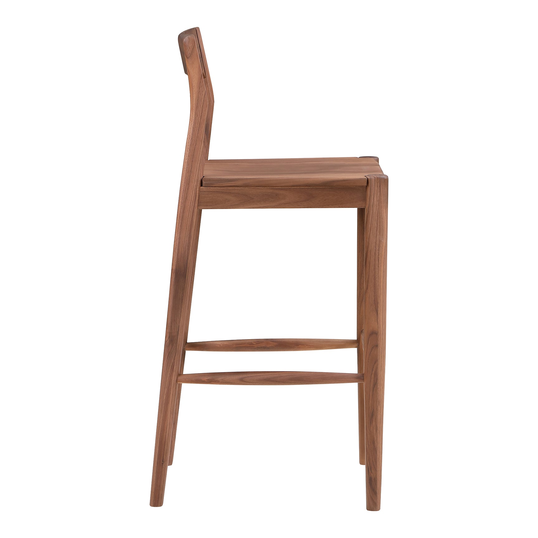 Owing Walnut Brown Barstool - Ornate Home
