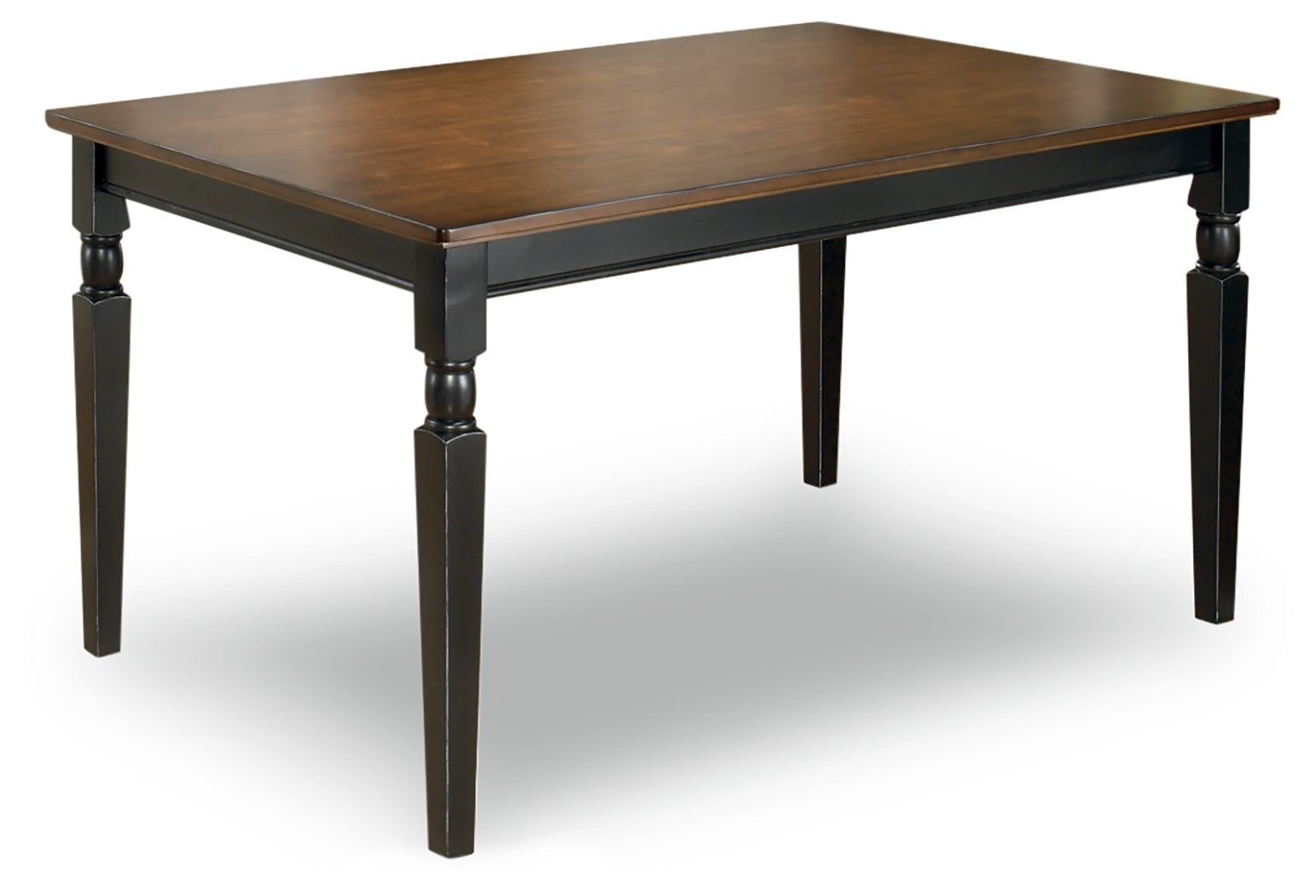 Owingsville Black/Brown Dining Table - Ornate Home