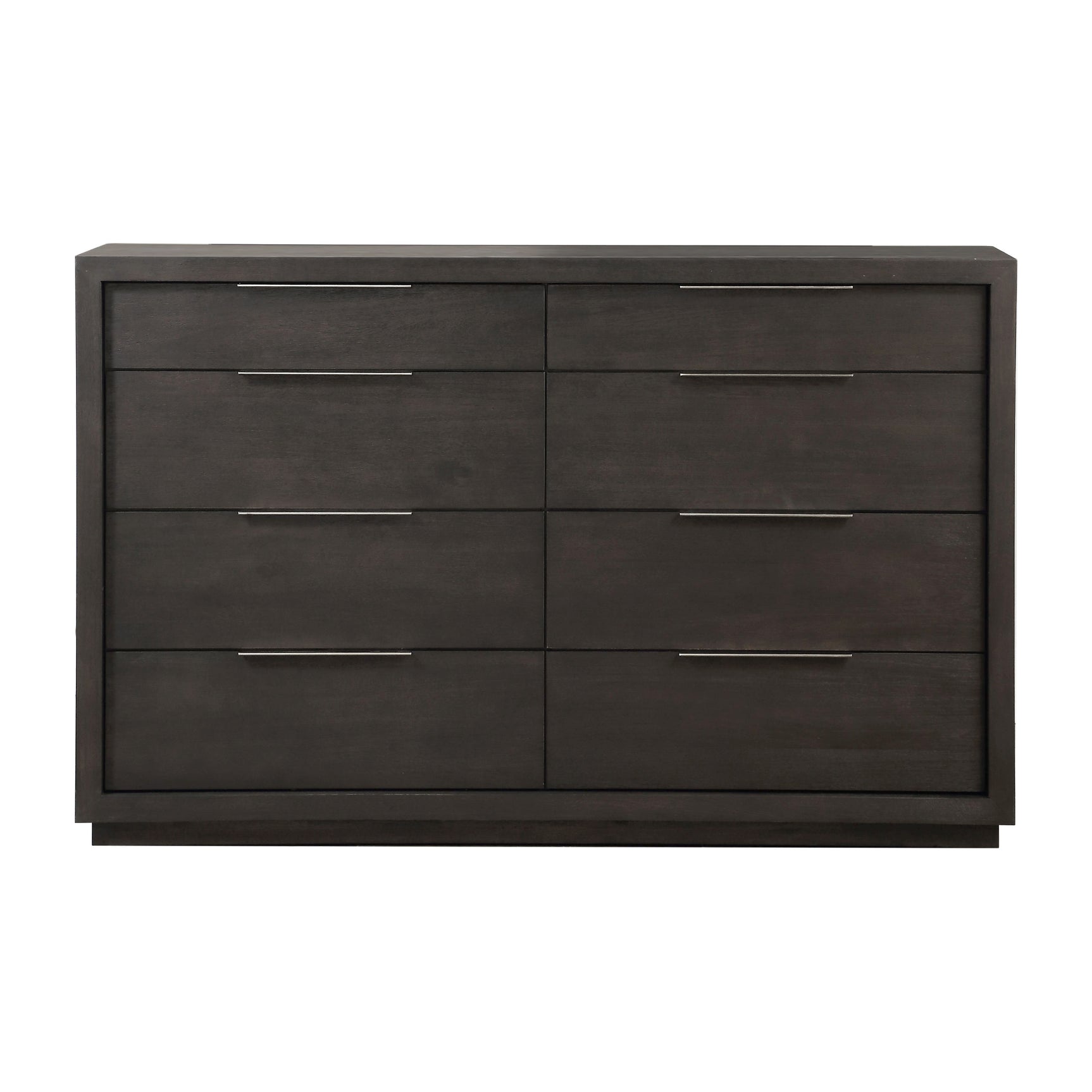 Oxford Eight Drawer Dresser in Basalt Grey - Ornate Home