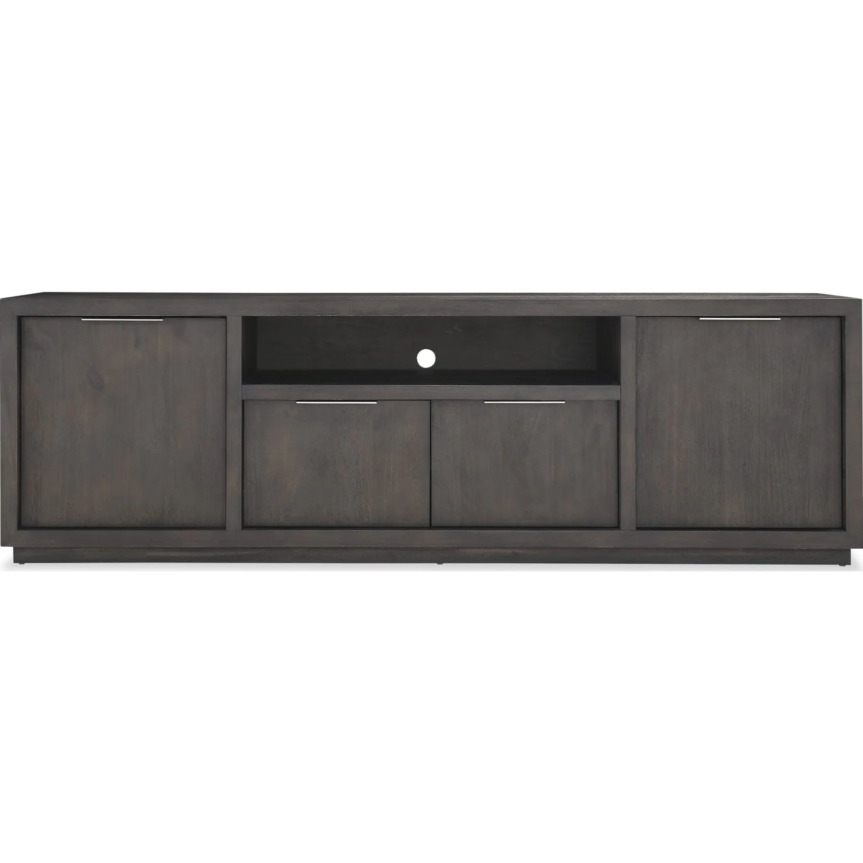 Oxford Entertainment Console 84W in Basalt Grey - Ornate Home