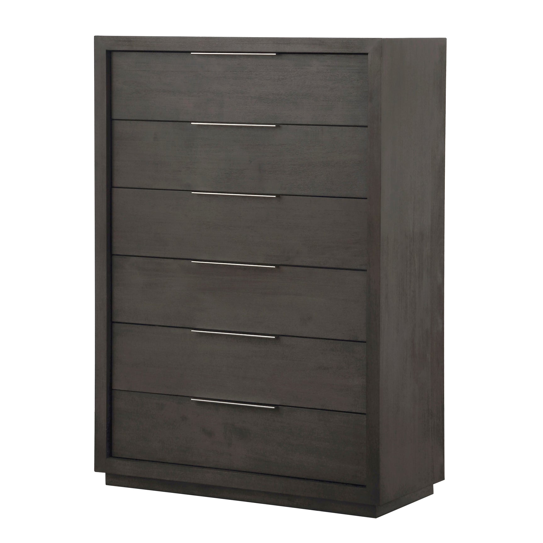 Oxford Six Drawer Chest in Basalt Grey - Ornate Home