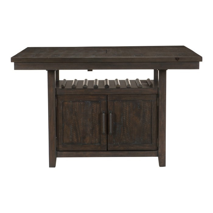 Oxton Dark Cherry Counter Height Table - Ornate Home