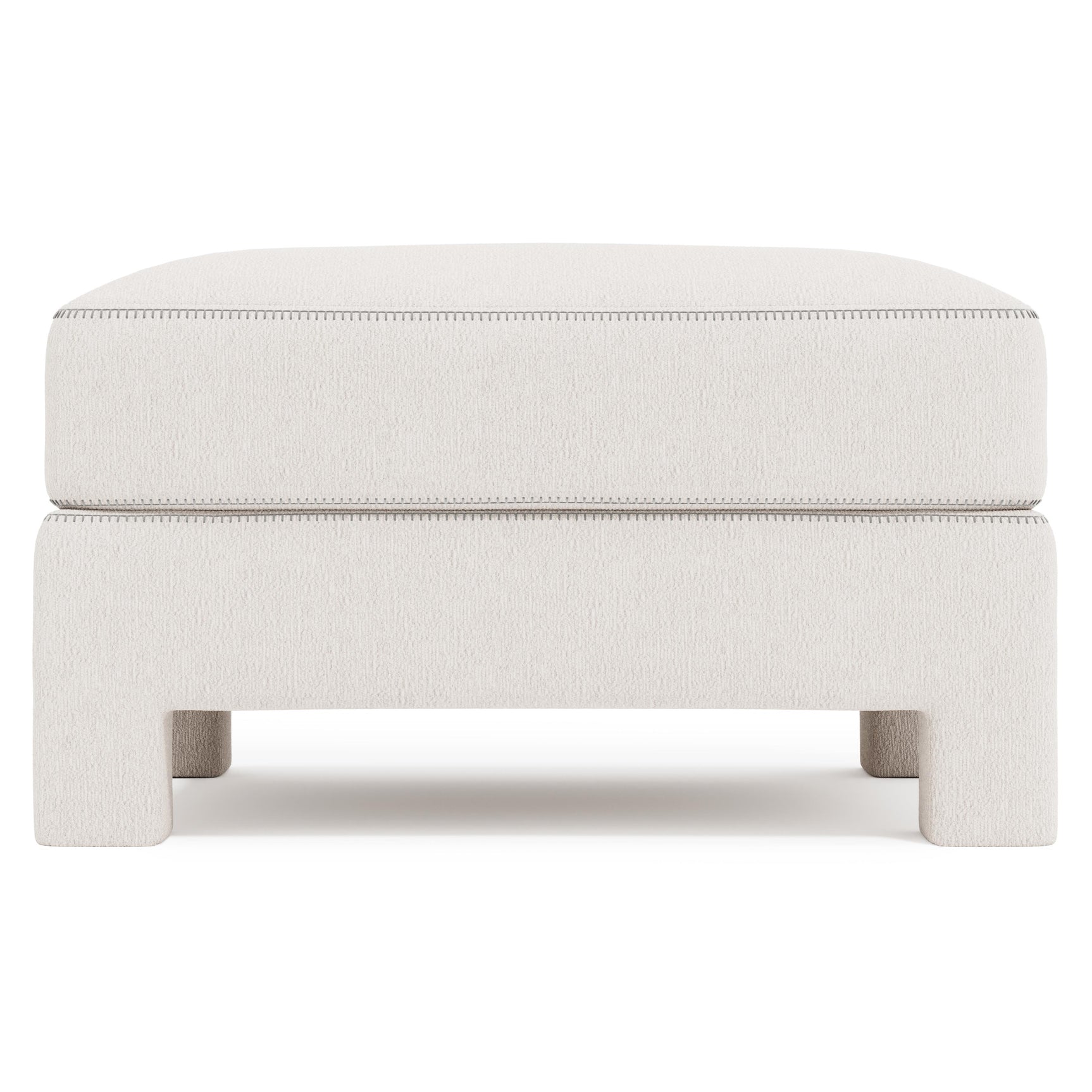 Mily Ivory Bumper Ottoman