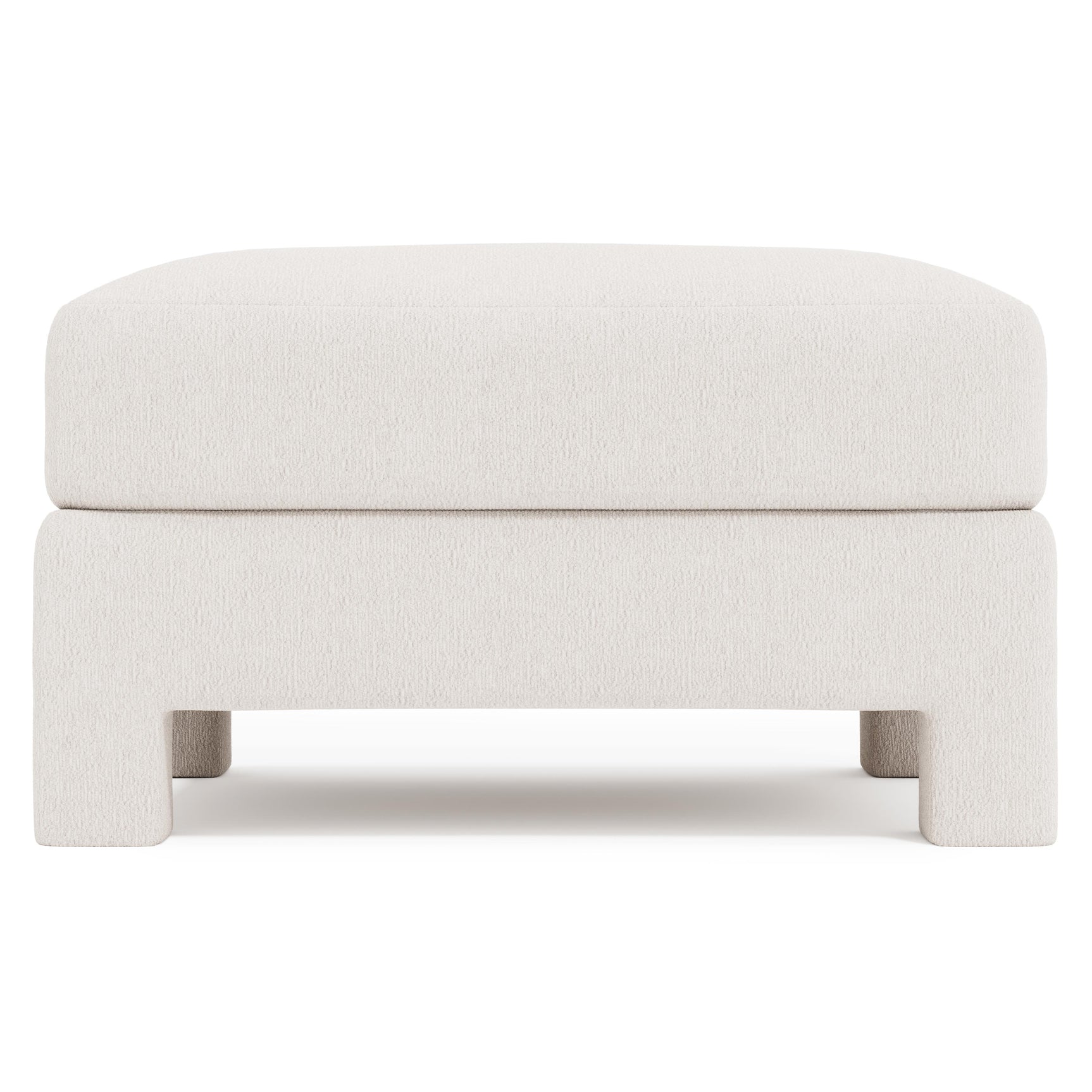 Mily Ivory Bumper Ottoman
