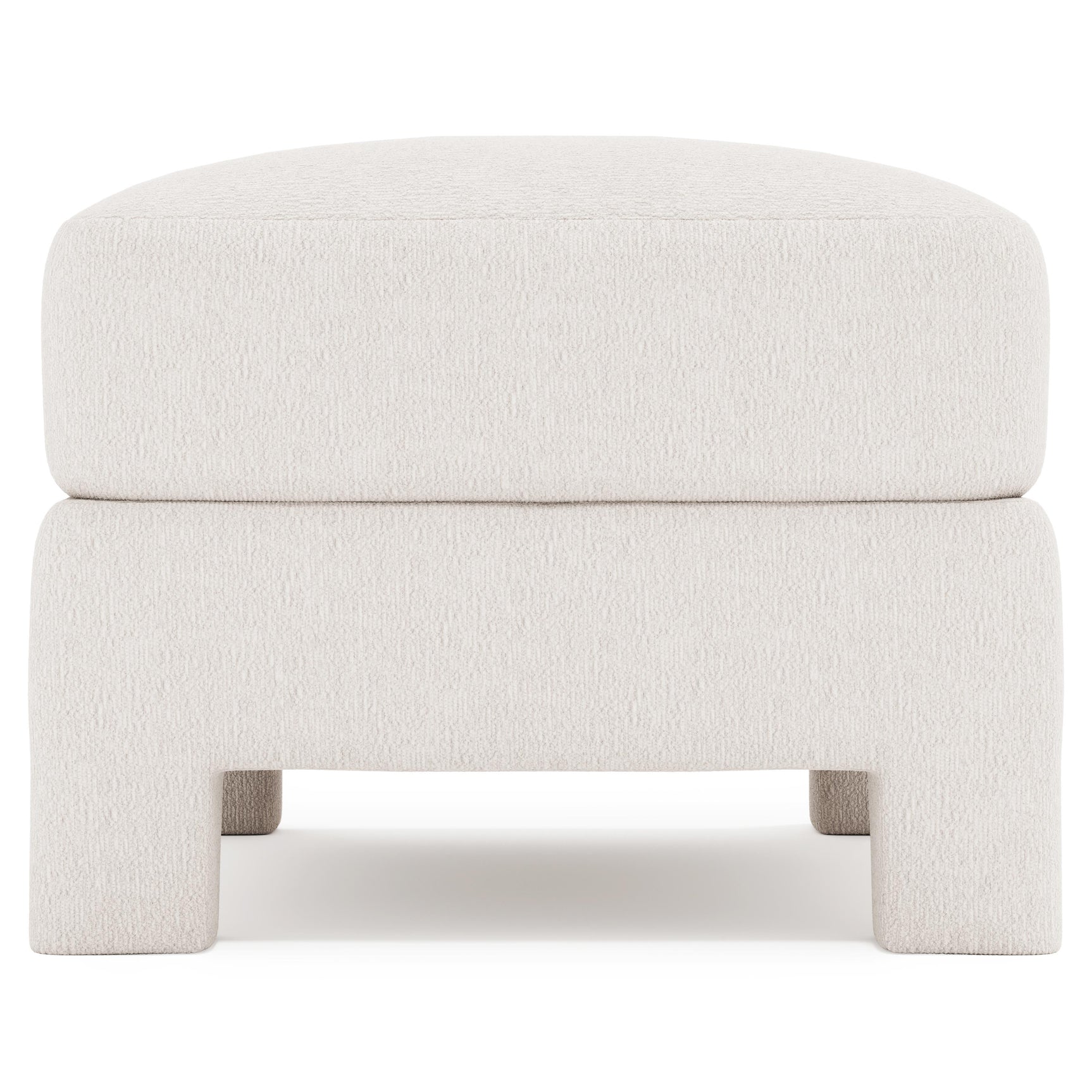 Mily Ivory Bumper Ottoman