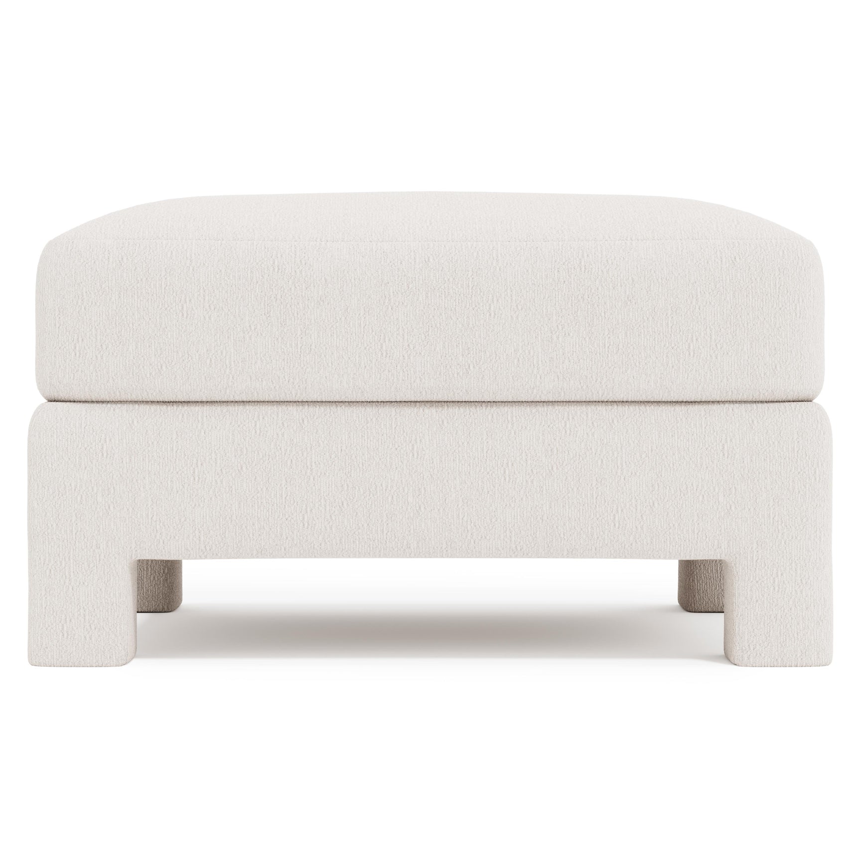 Mily Ivory Bumper Ottoman