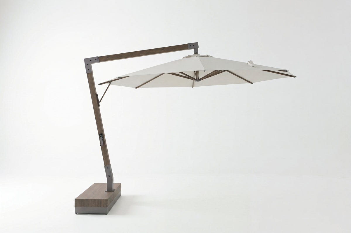 Spring Palms 11' Side Wind Umbrella with Base