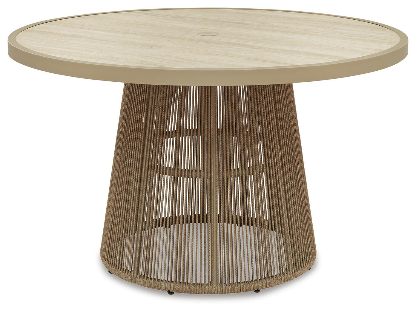 Ocean Park Beige Outdoor Dining Table
