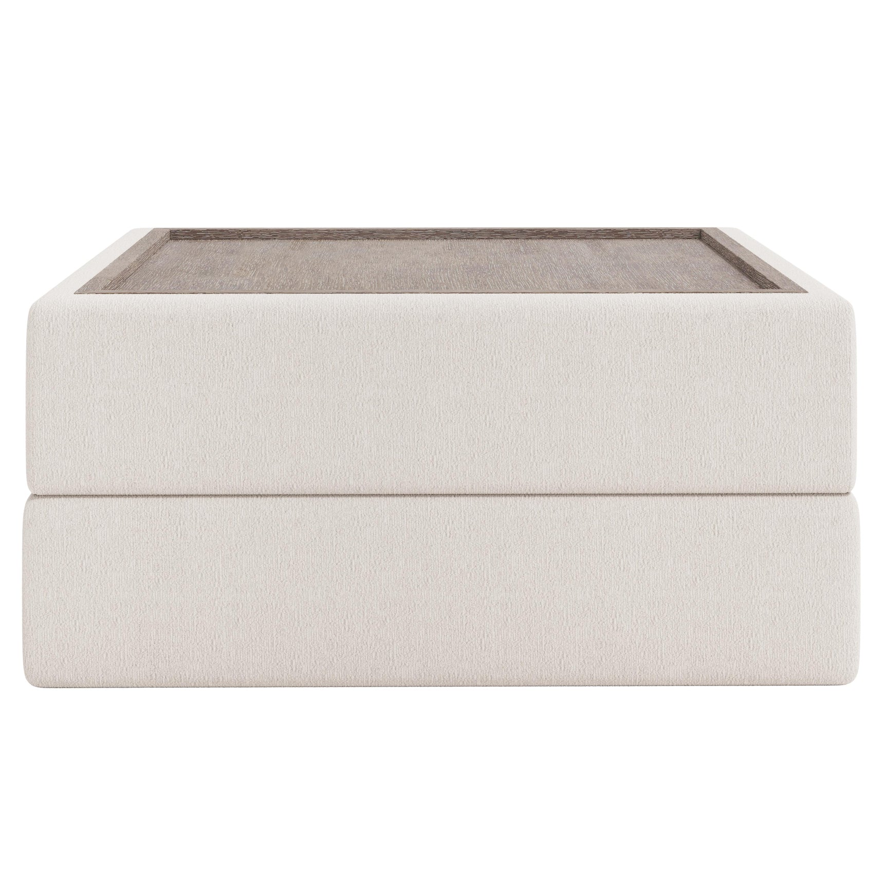 Vista Gray Ottoman