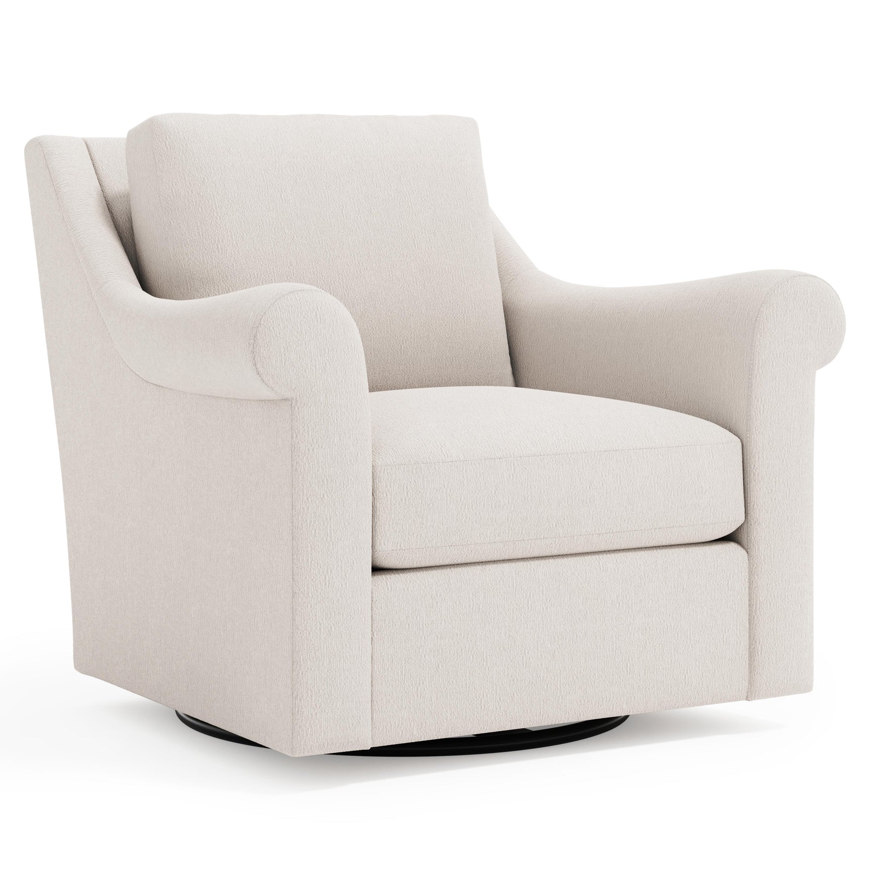 Keirnan Ivory Swivel Chair