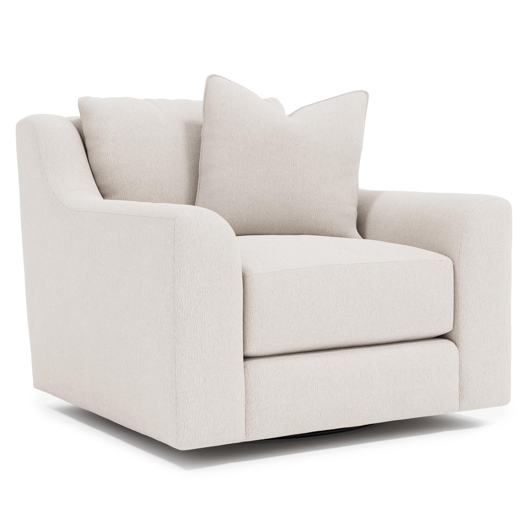 Gabi Ivory Swivel Chair