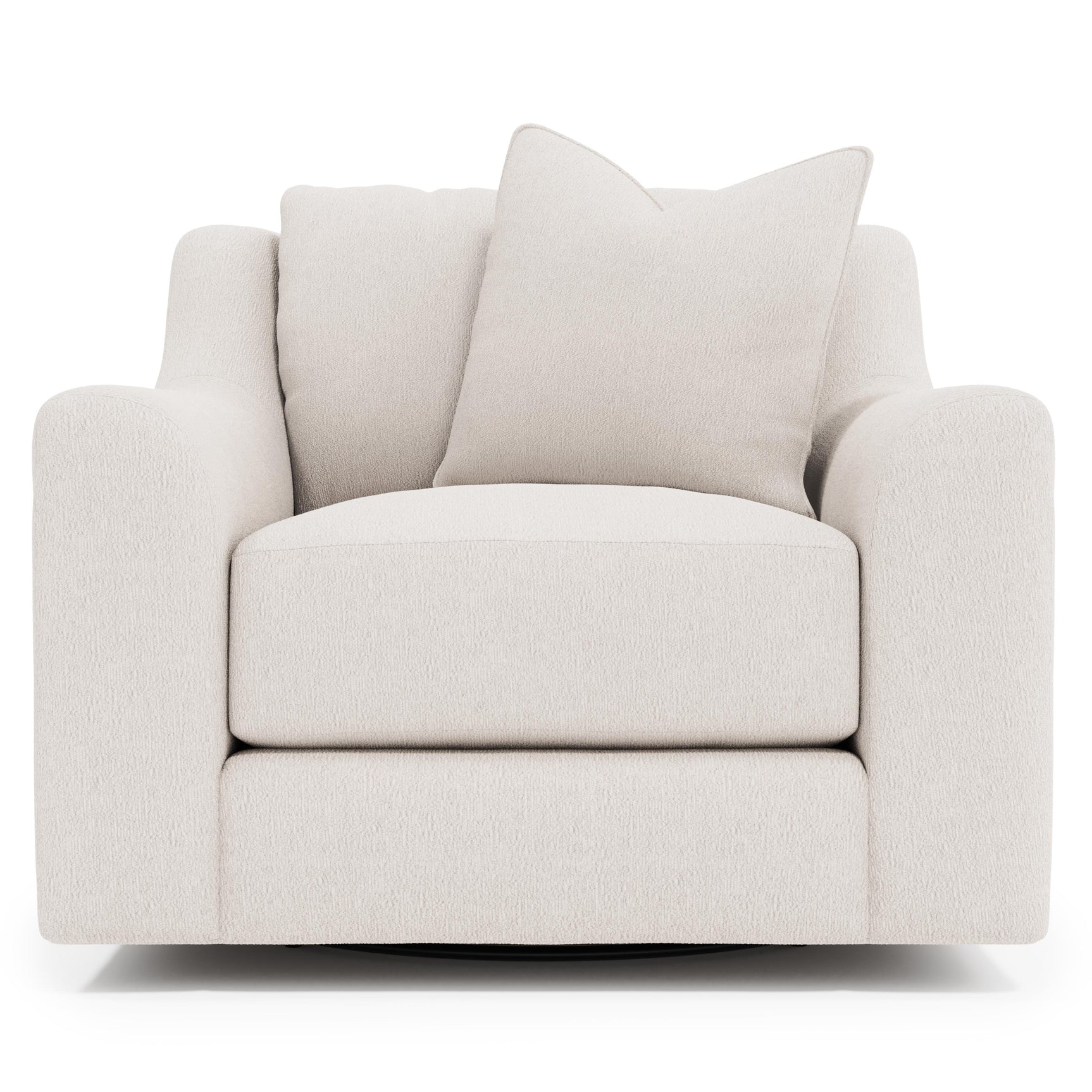 Gabi Ivory Swivel Chair