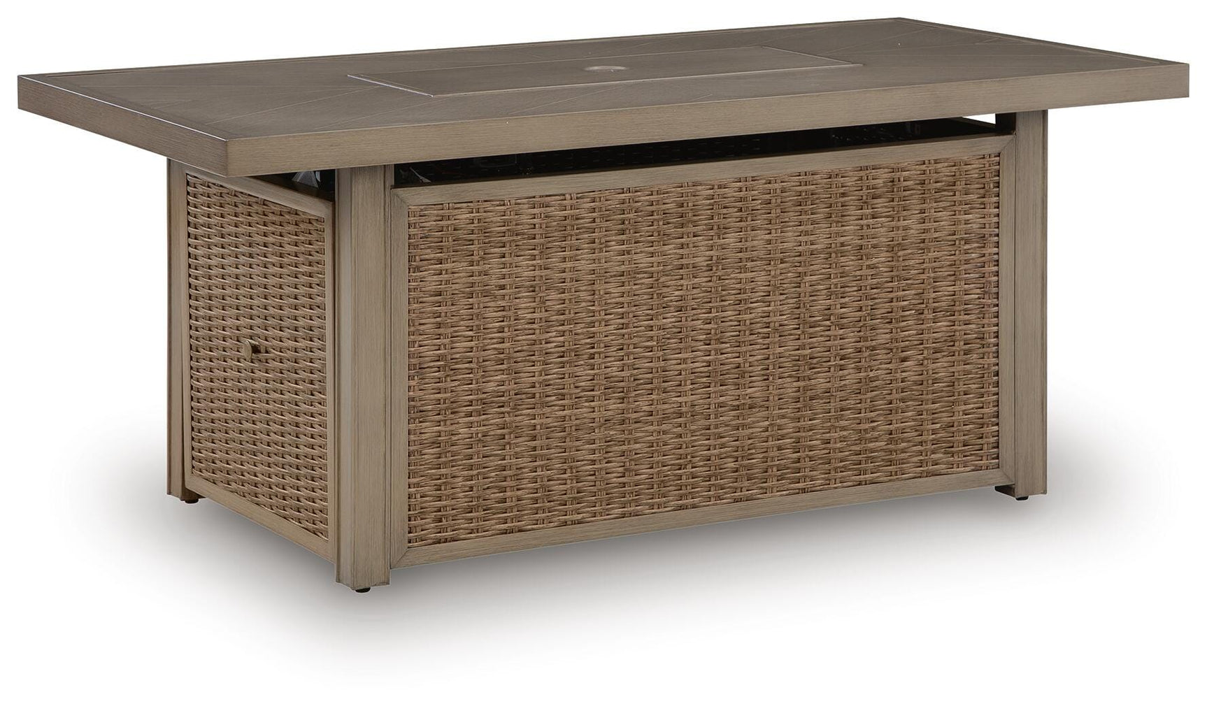 Revare Beach Beige Outdoor Fire Pit Table