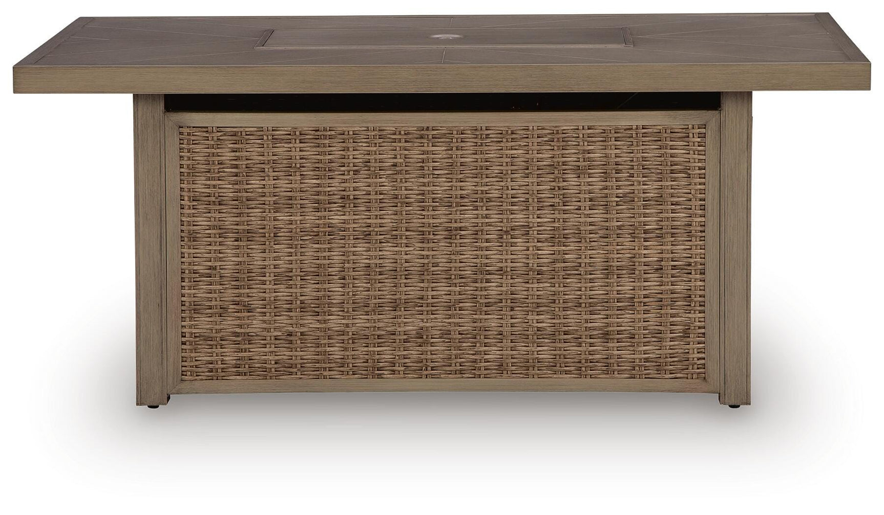 Revare Beach Beige Outdoor Fire Pit Table