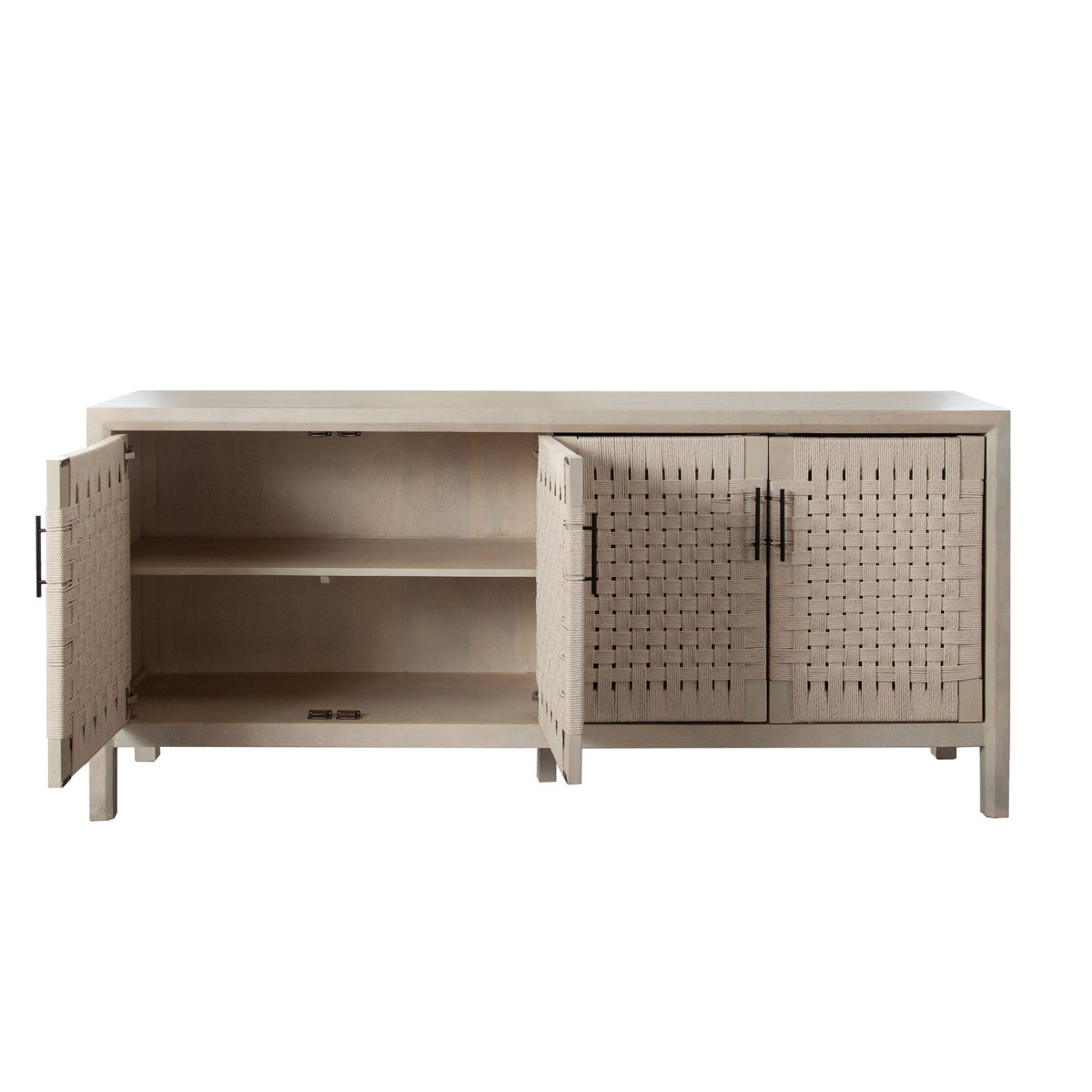 Palm Light Natural Wood Sideboard - Ornate Home