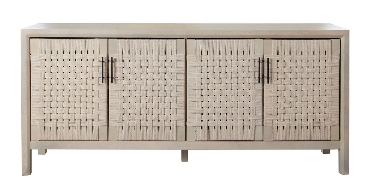 Palm Light Natural Wood Sideboard - Ornate Home