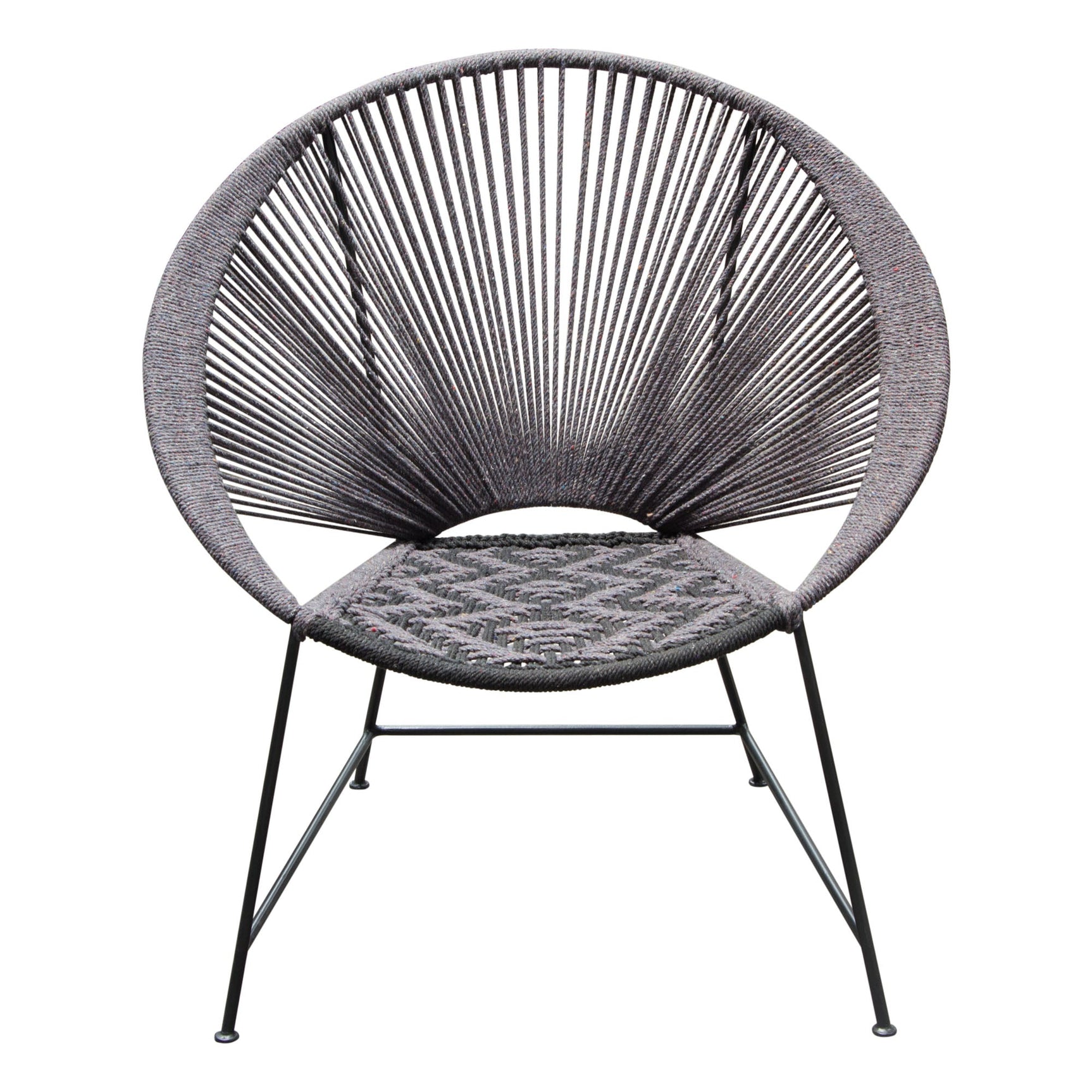 Pablo Black/Grey Accent Chairs (Set of 2) - Ornate Home