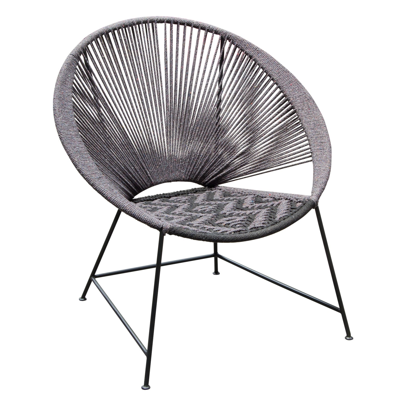 Pablo Black/Grey Accent Chairs (Set of 2) - Ornate Home