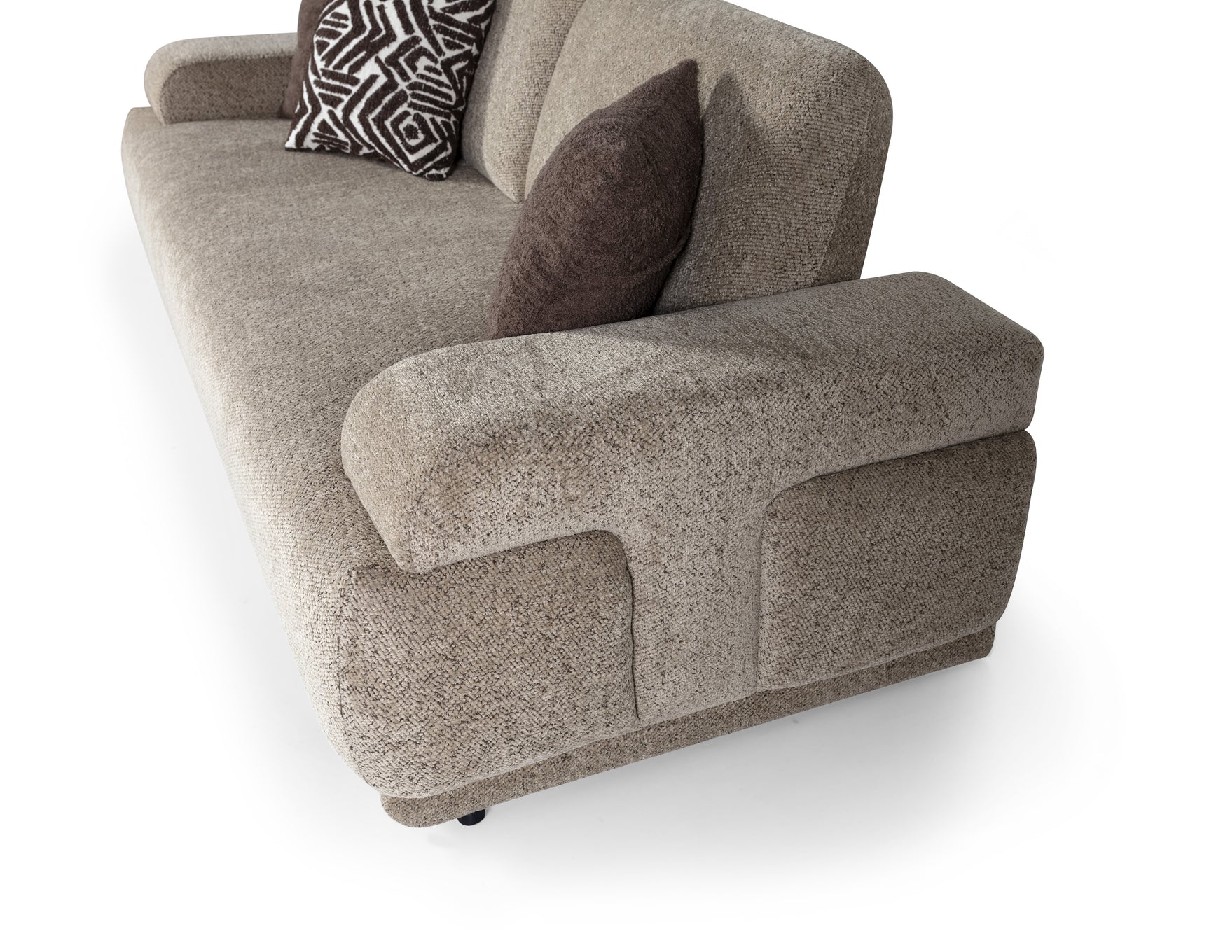 Pablo Brown Loveseat - Ornate Home