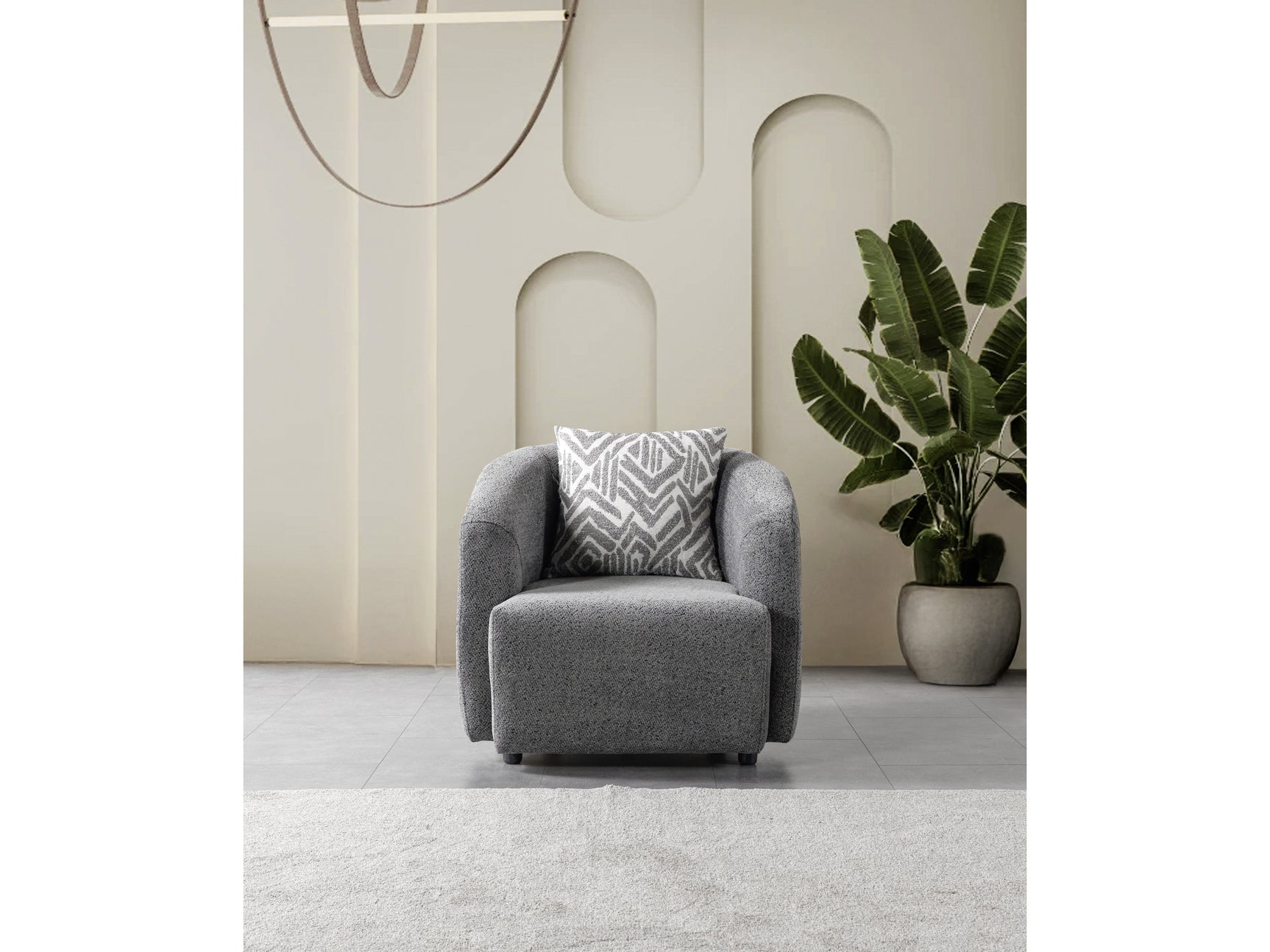 Pablo Gray Living Room Set - Ornate Home