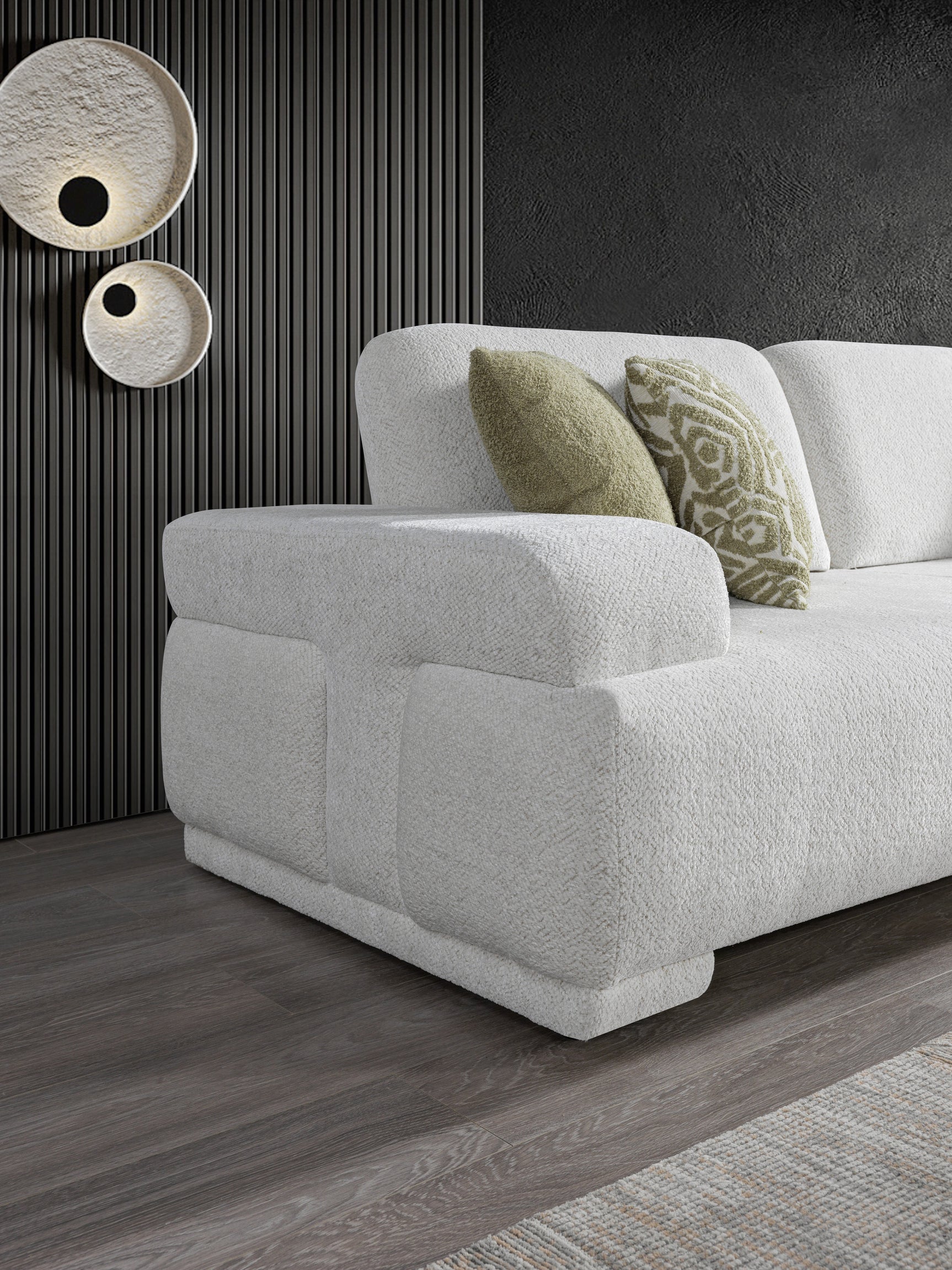 Pablo White Sofa - Ornate Home