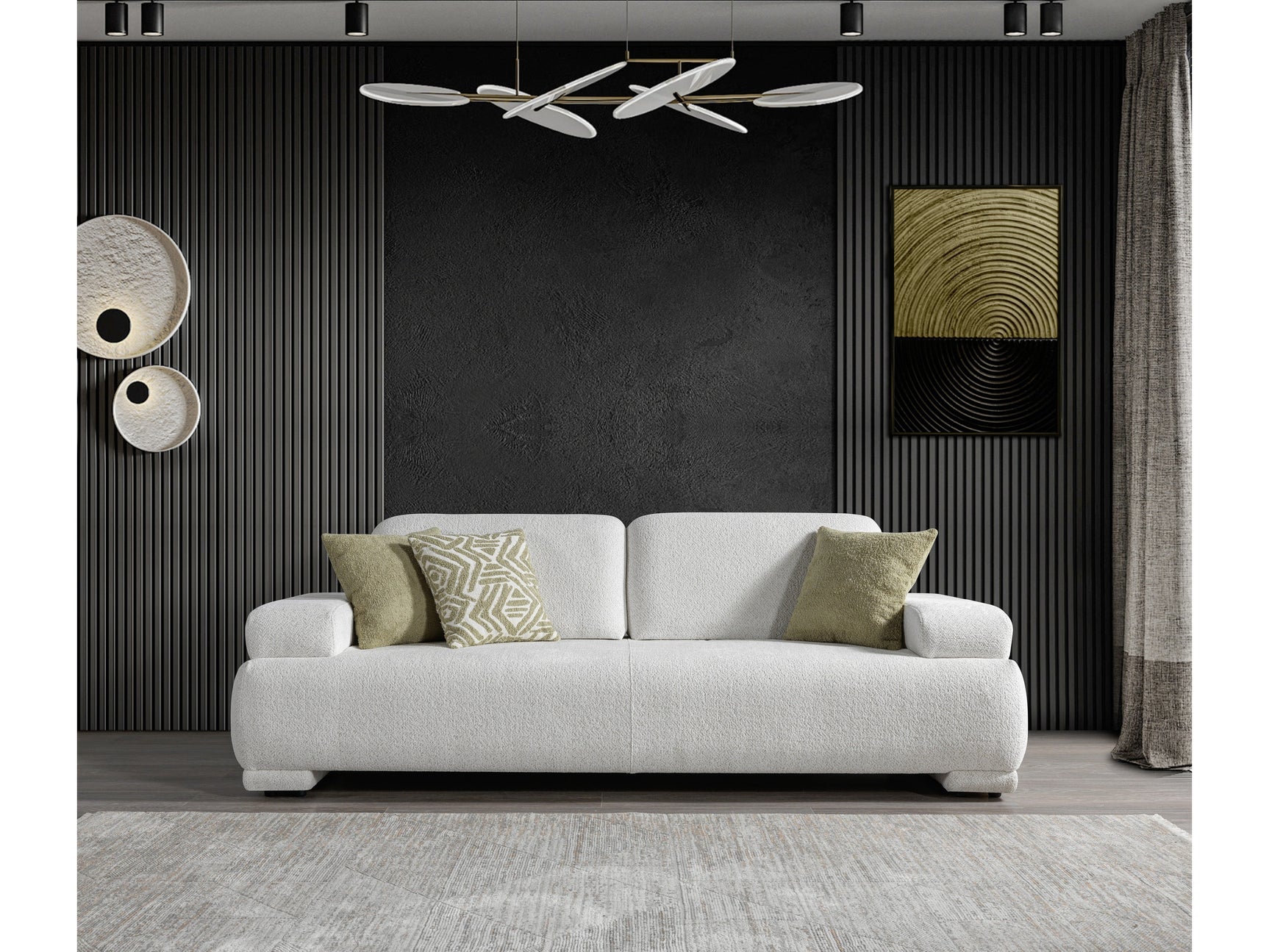Pablo White Sofa - Ornate Home