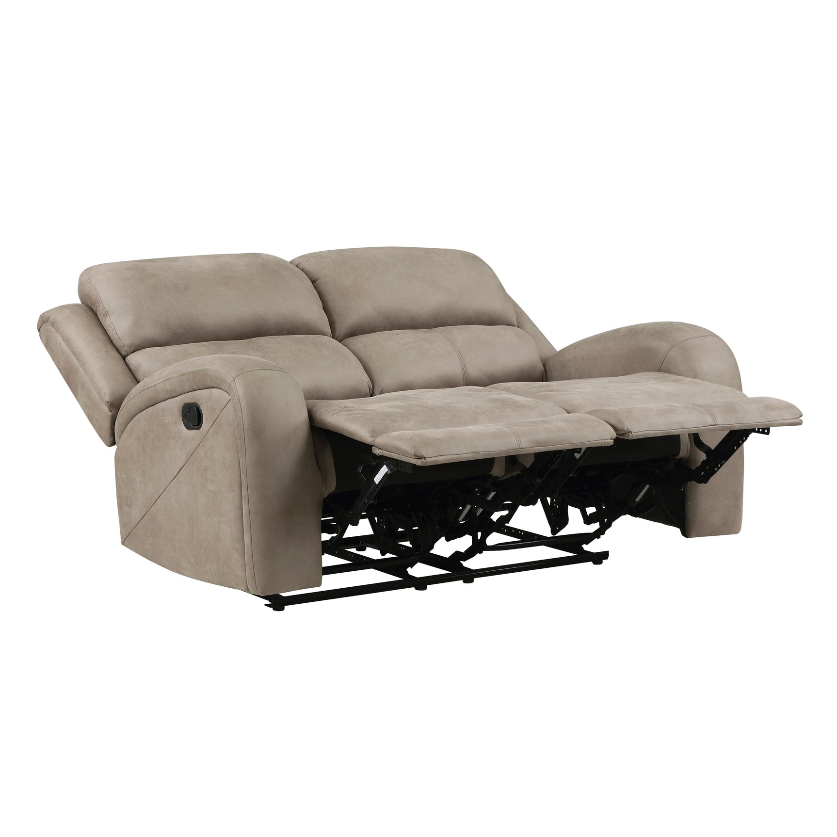 Pagosa Brown Double Reclining Loveseat - Ornate Home