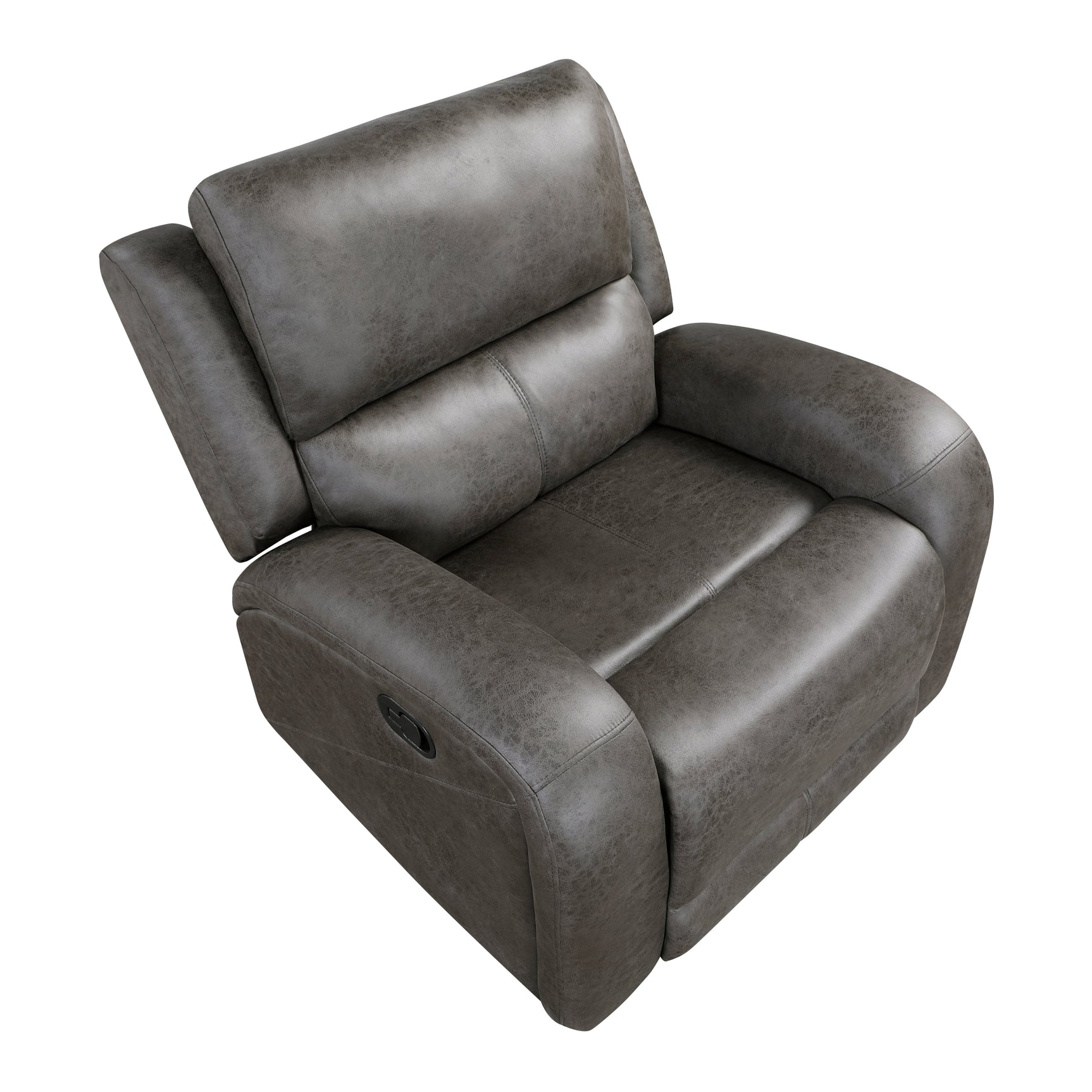 Pagosa Dark Gray Rocker Reclining Chair - Ornate Home