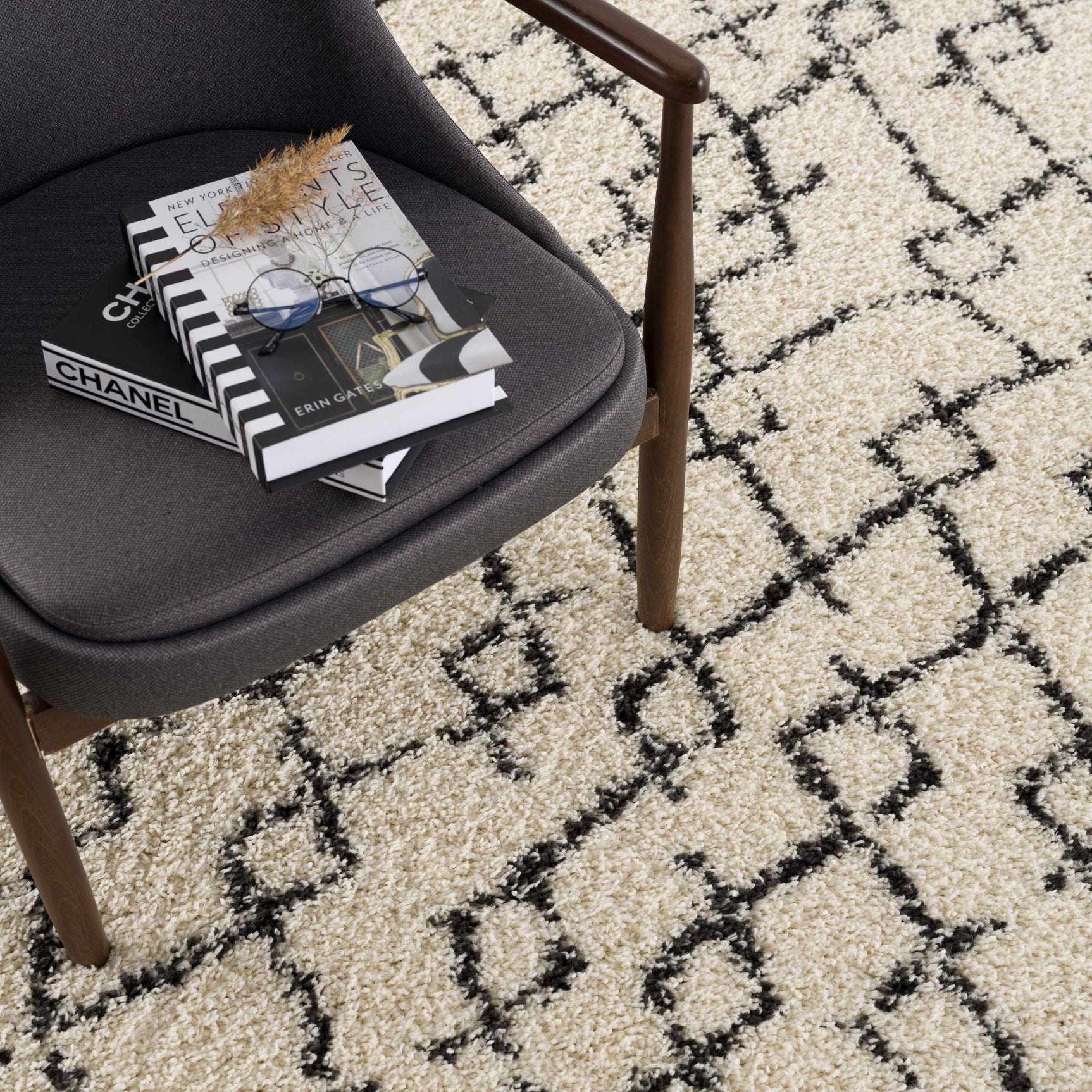 Pahala Moroccan Shag Area Rug - Clearance - Ornate Home