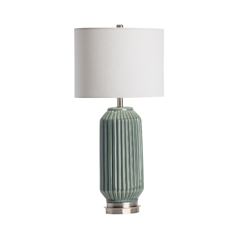 Paige Blue Table Lamp - Ornate Home