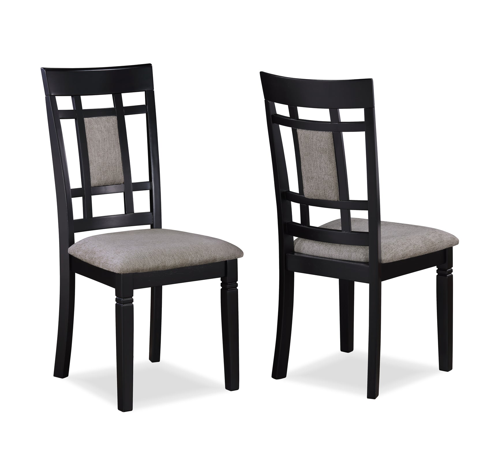 Paige Light Gray 6-Piece Dining Set - Ornate Home
