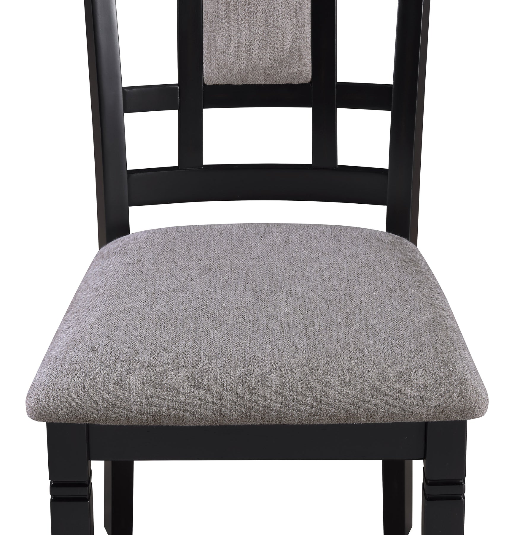 Paige Light Gray 6-Piece Dining Set - Ornate Home