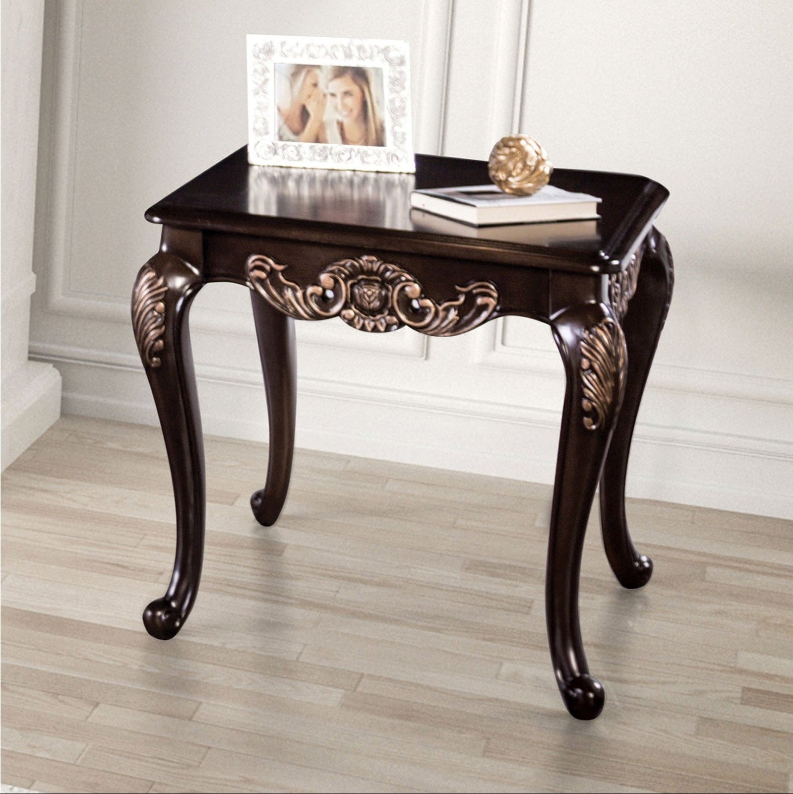 Palencia Dark Cherry/Beige Sofa - Ornate Home