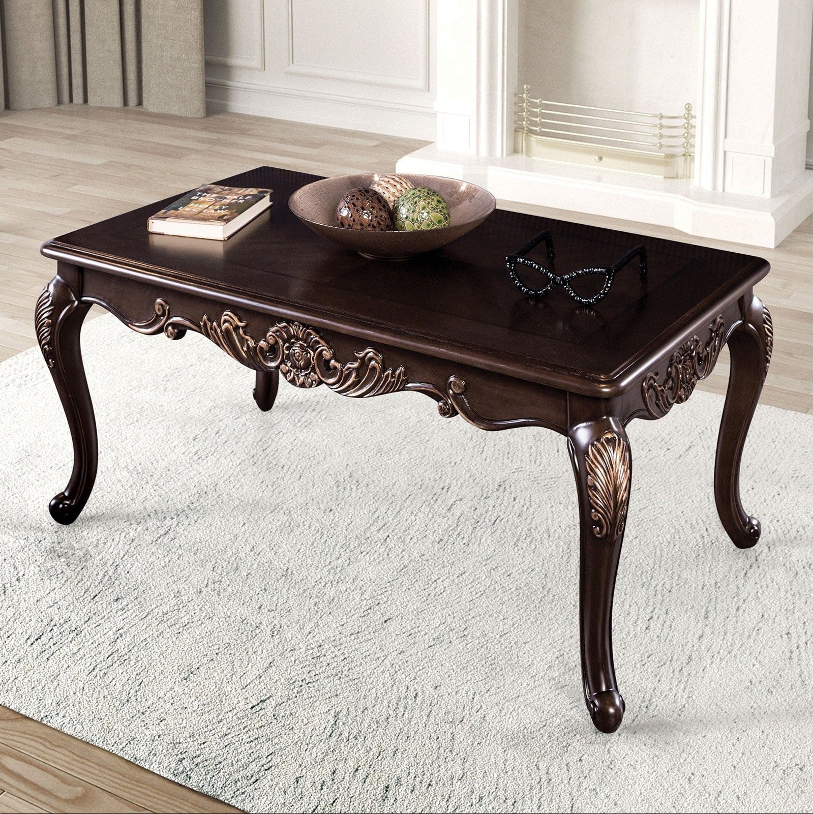 Palencia Dark Cherry/Beige Sofa - Ornate Home