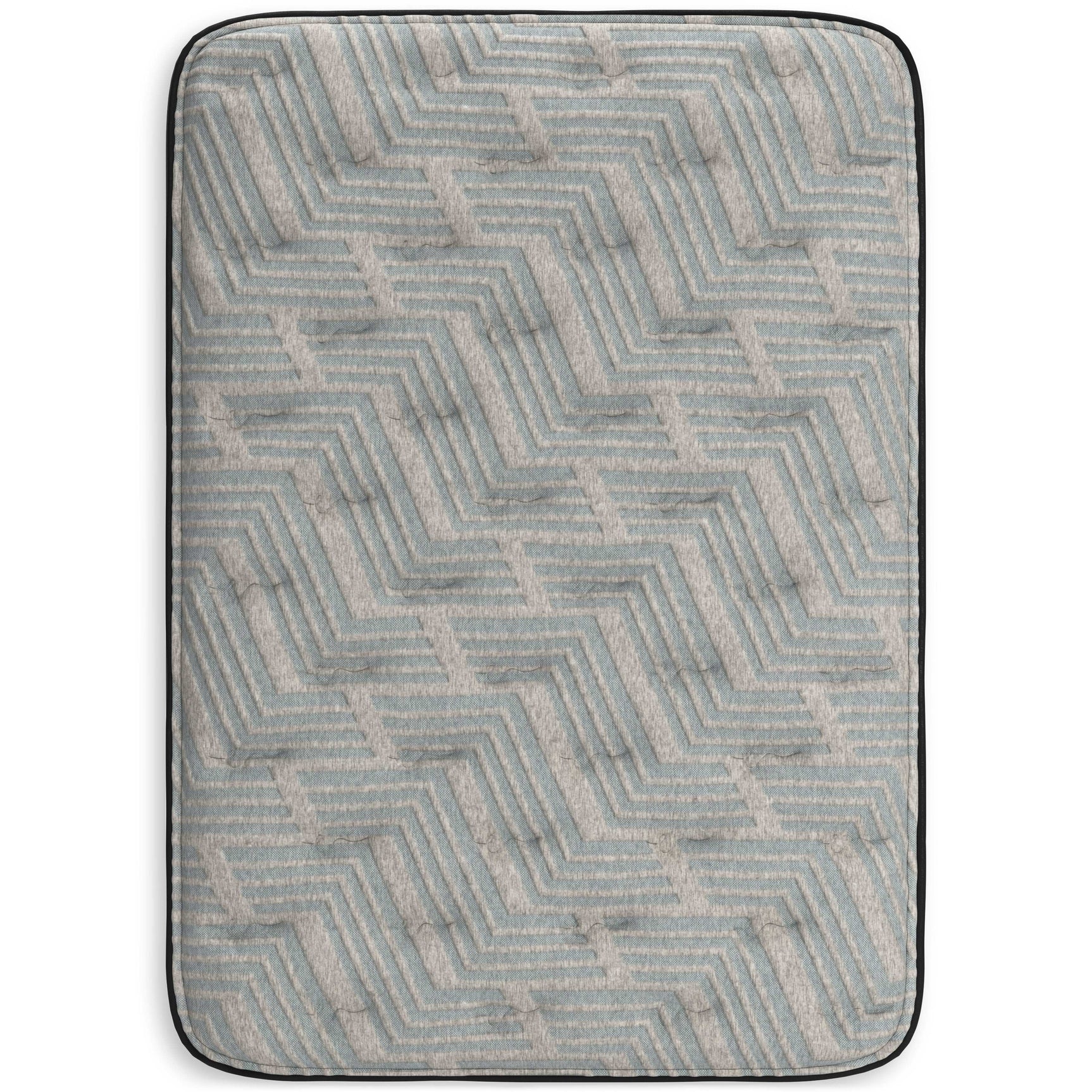 Palisades Gray/Blue 14 Inch Memory Foam Mattress / Firm (Online Special Price) - Ornate Home