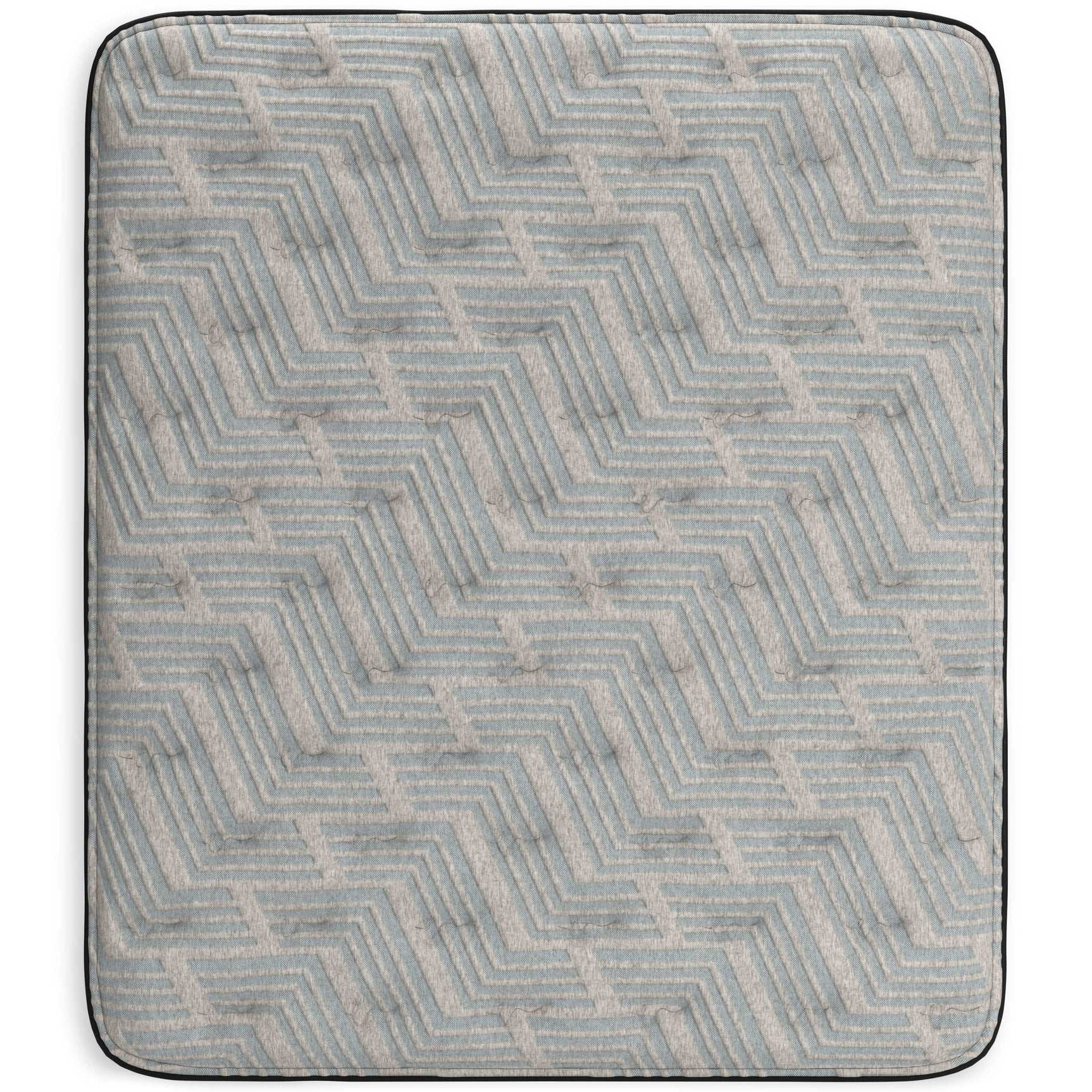 Palisades Gray/Blue 14 Inch Memory Foam Mattress / Firm (Online Special Price) - Ornate Home