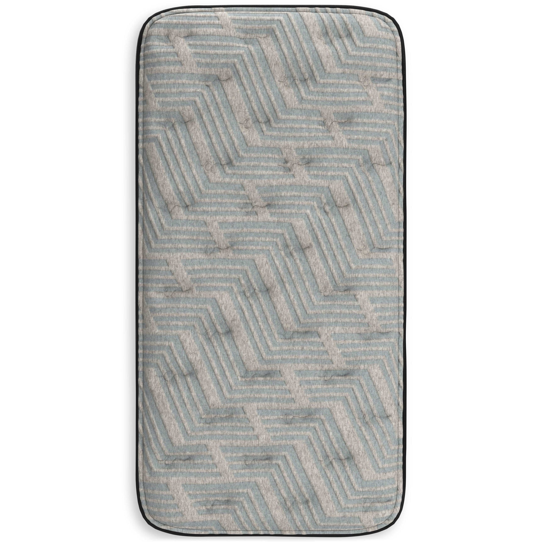 Palisades Gray/Blue 14 Inch Memory Foam Mattress / Firm (Online Special Price) - Ornate Home