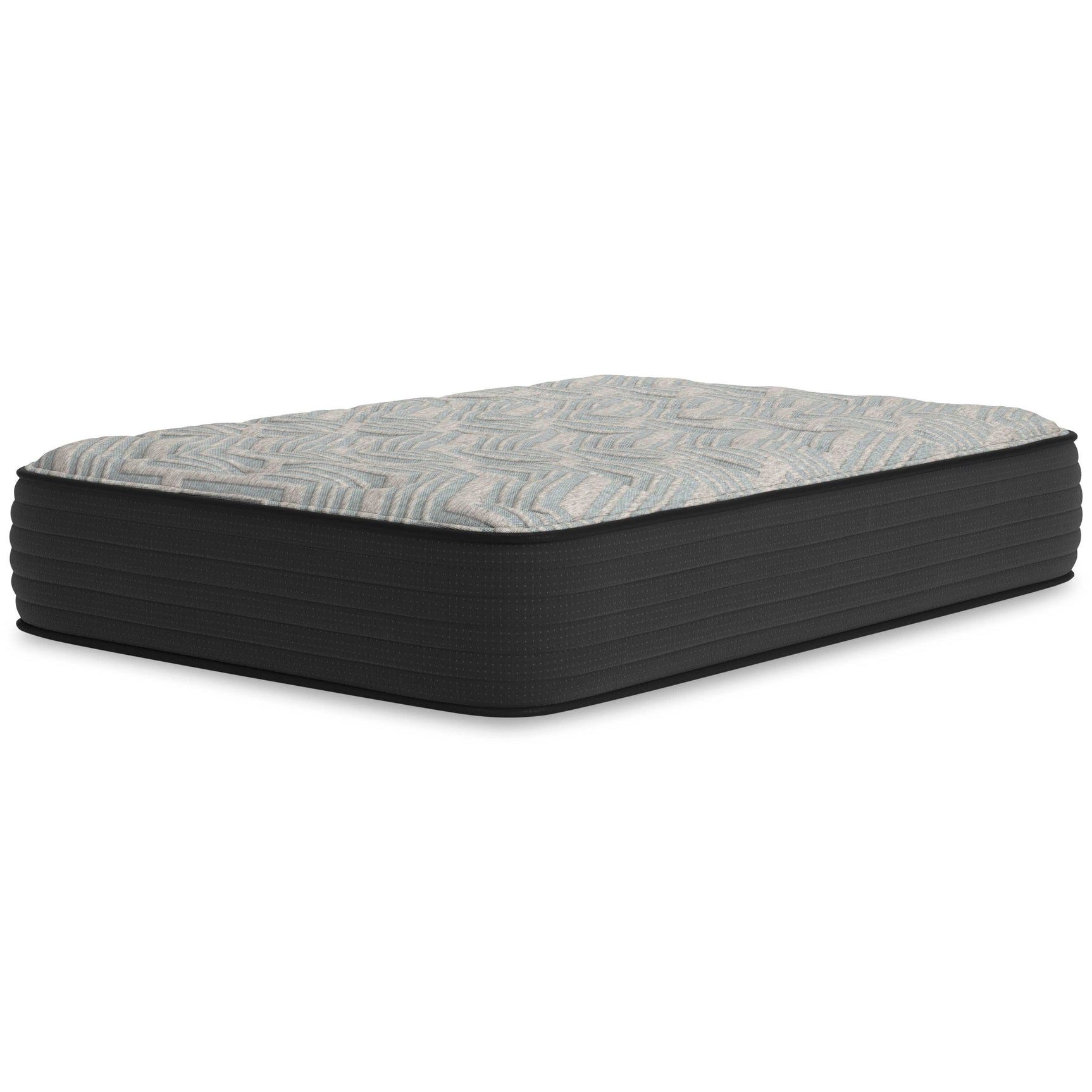 Palisades Gray/Blue 14 Inch Memory Foam Mattress / Firm - Ornate Home