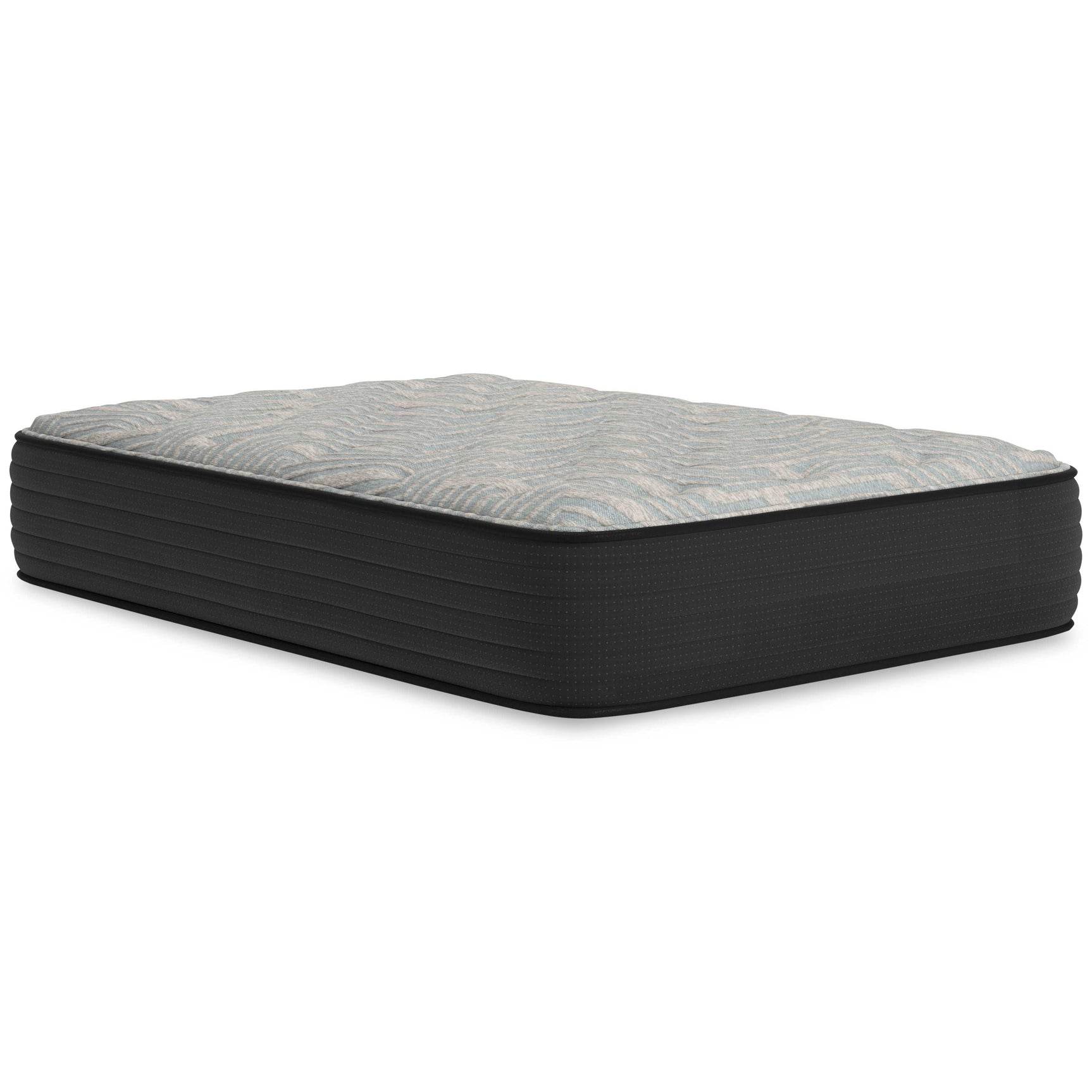Palisades Gray/Blue 14 Inch Memory Foam Mattress / Firm - Ornate Home