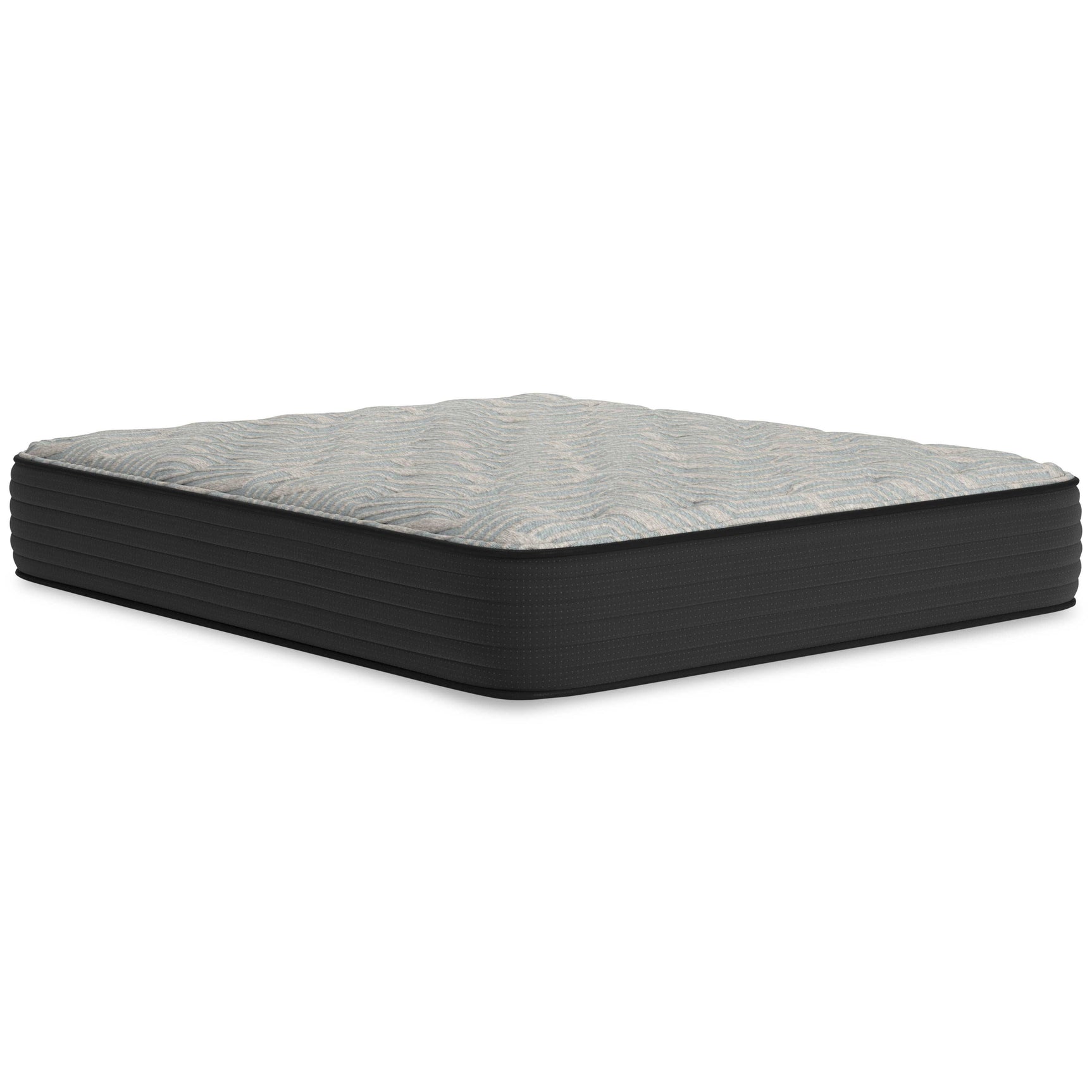 Palisades Gray/Blue 14 Inch Memory Foam Mattress / Firm - Ornate Home
