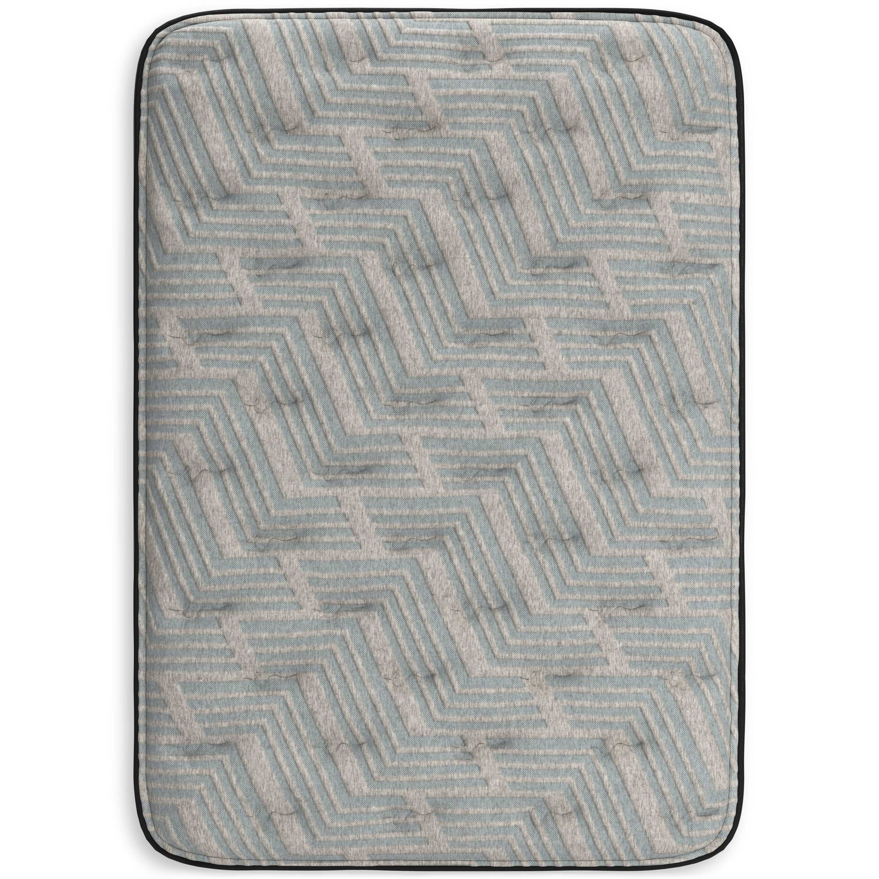 Palisades Gray/Blue 14 Inch Memory Foam Mattress / Plush (Online Special Price) - Ornate Home