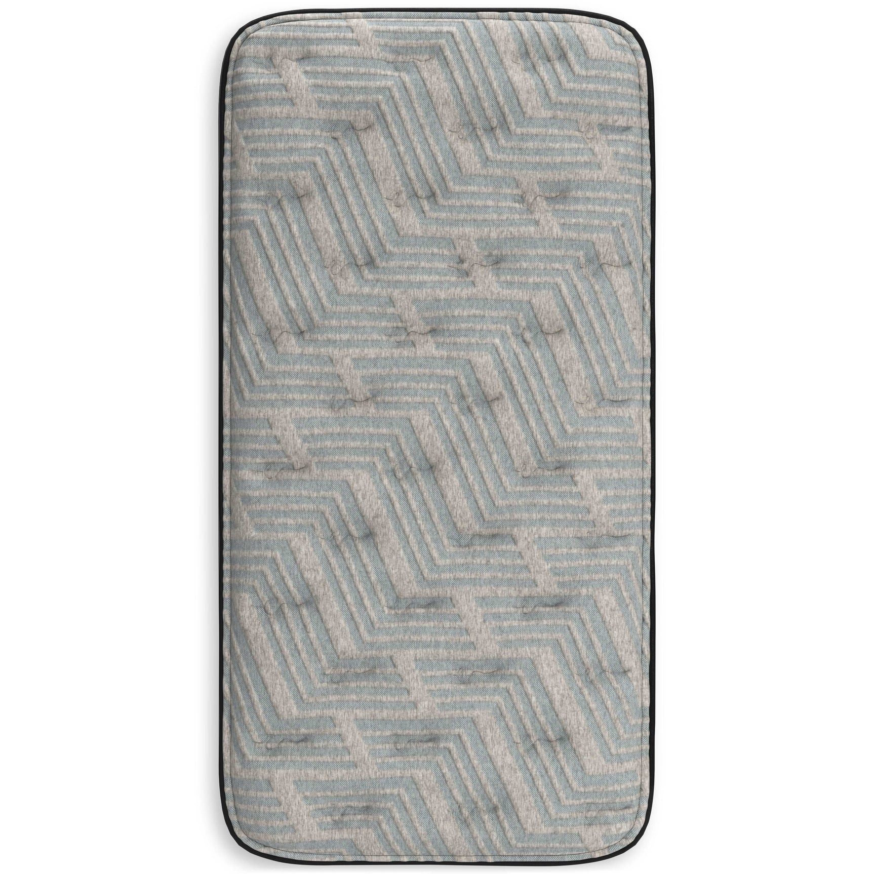 Palisades Gray/Blue 14 Inch Memory Foam Mattress / Plush (Online Special Price) - Ornate Home