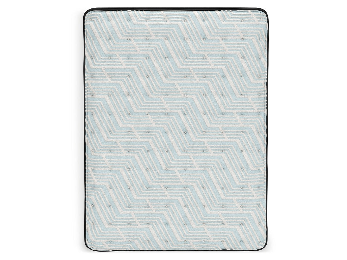 Palisades Gray/Blue Ultra Plush Memory Foam Mattress - Ornate Home