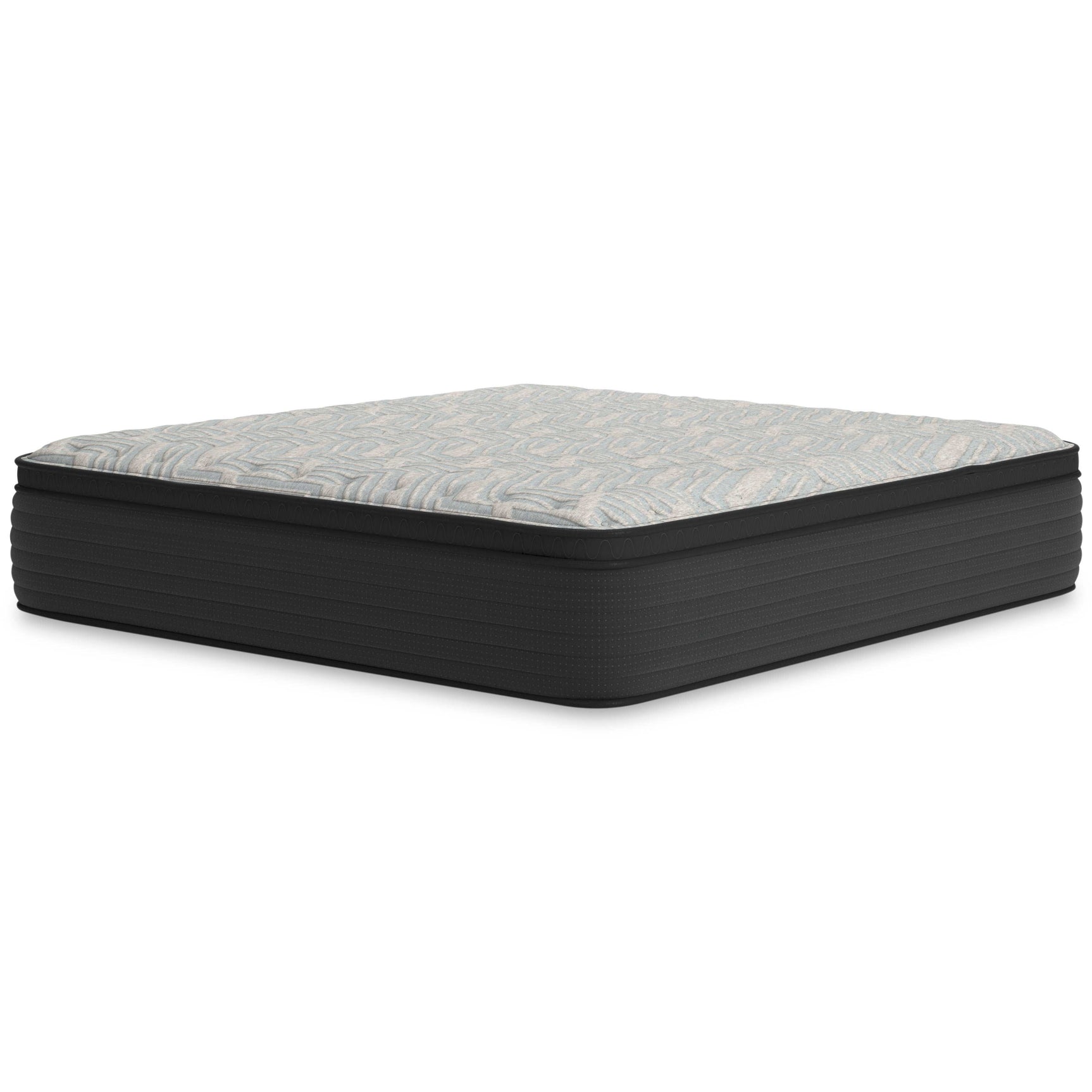 Palisades Gray/Blue Ultra Plush Memory Foam Mattress - Ornate Home