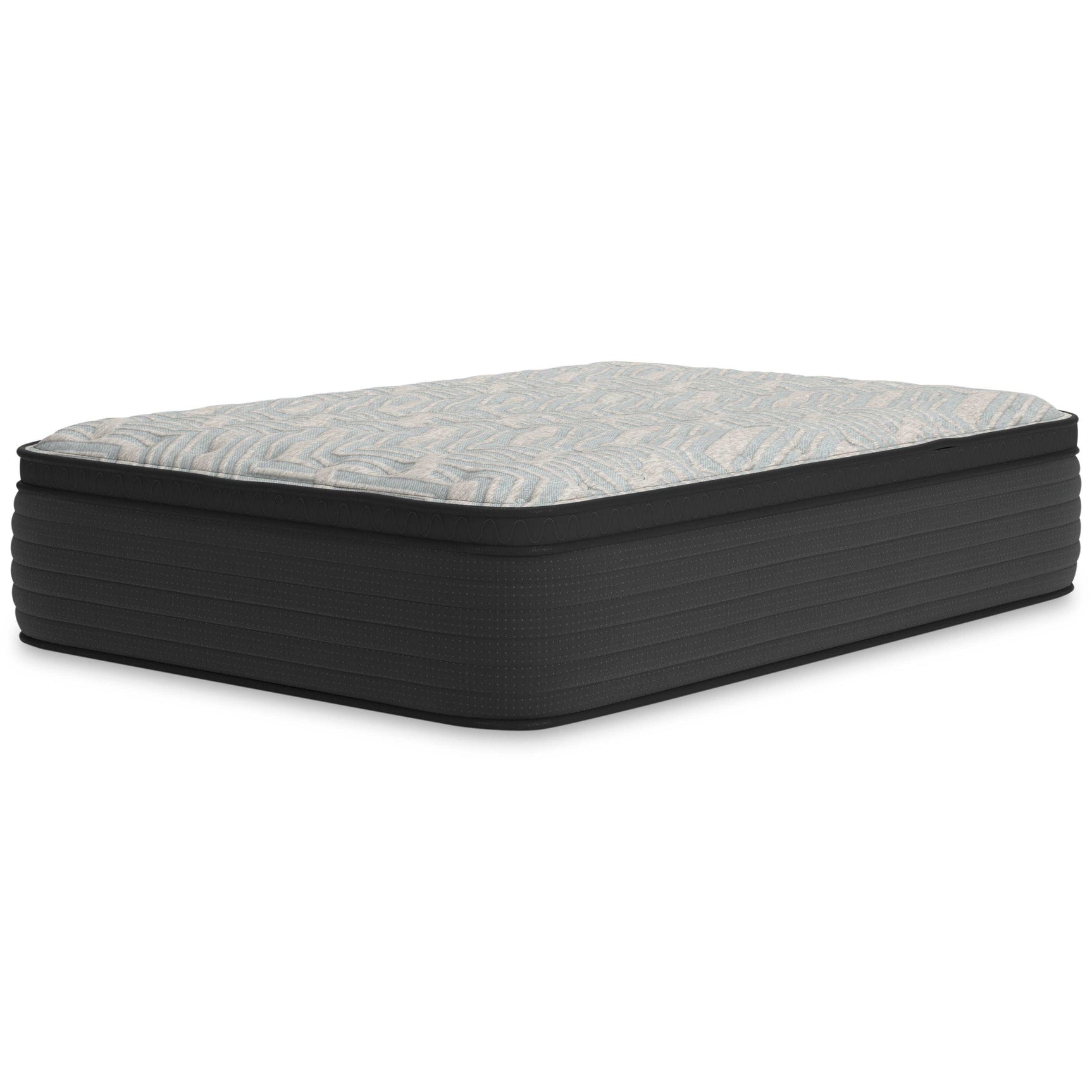 Palisades Gray/Blue Ultra Plush Memory Foam Mattress - Ornate Home