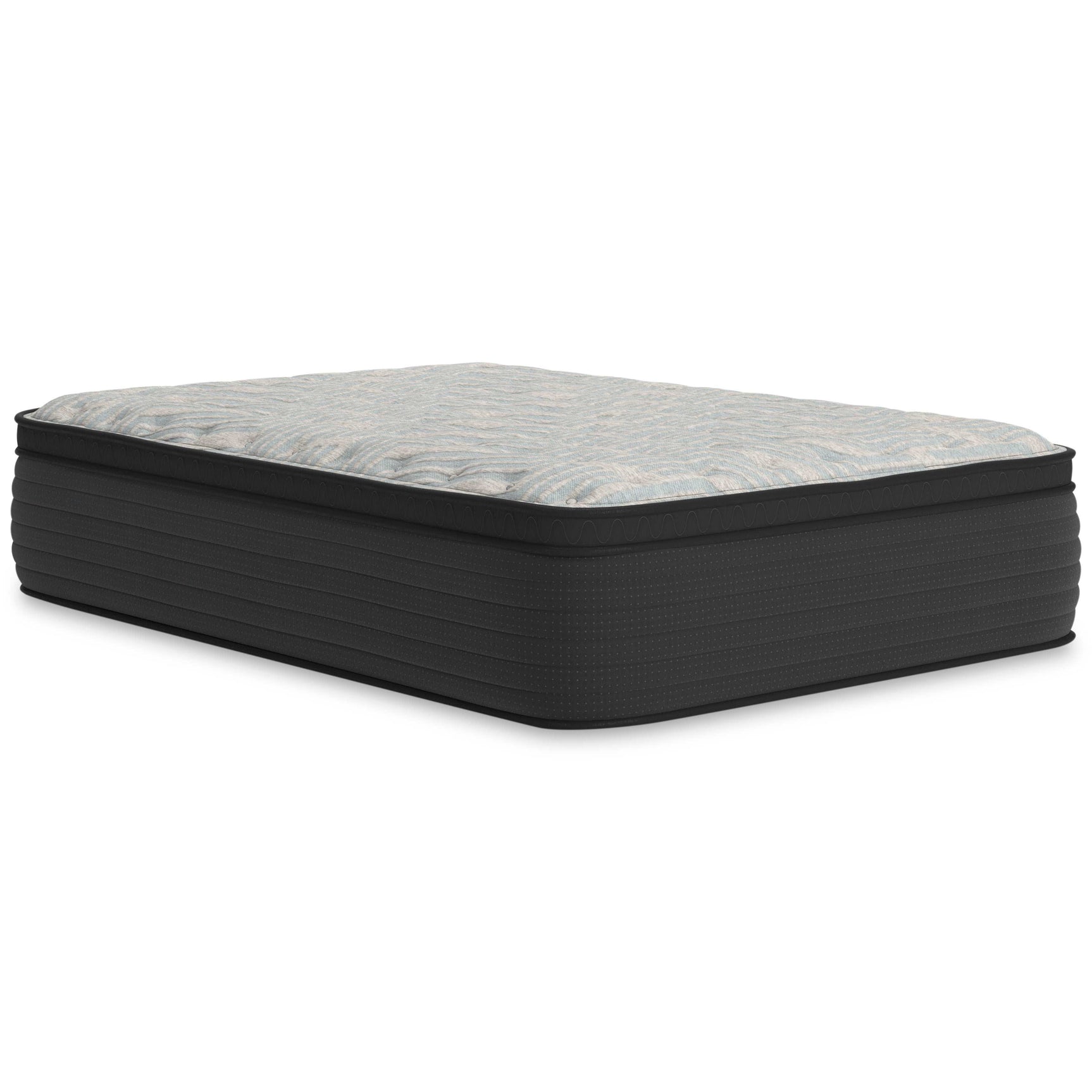 Palisades Gray/Blue Ultra Plush Memory Foam Mattress - Ornate Home
