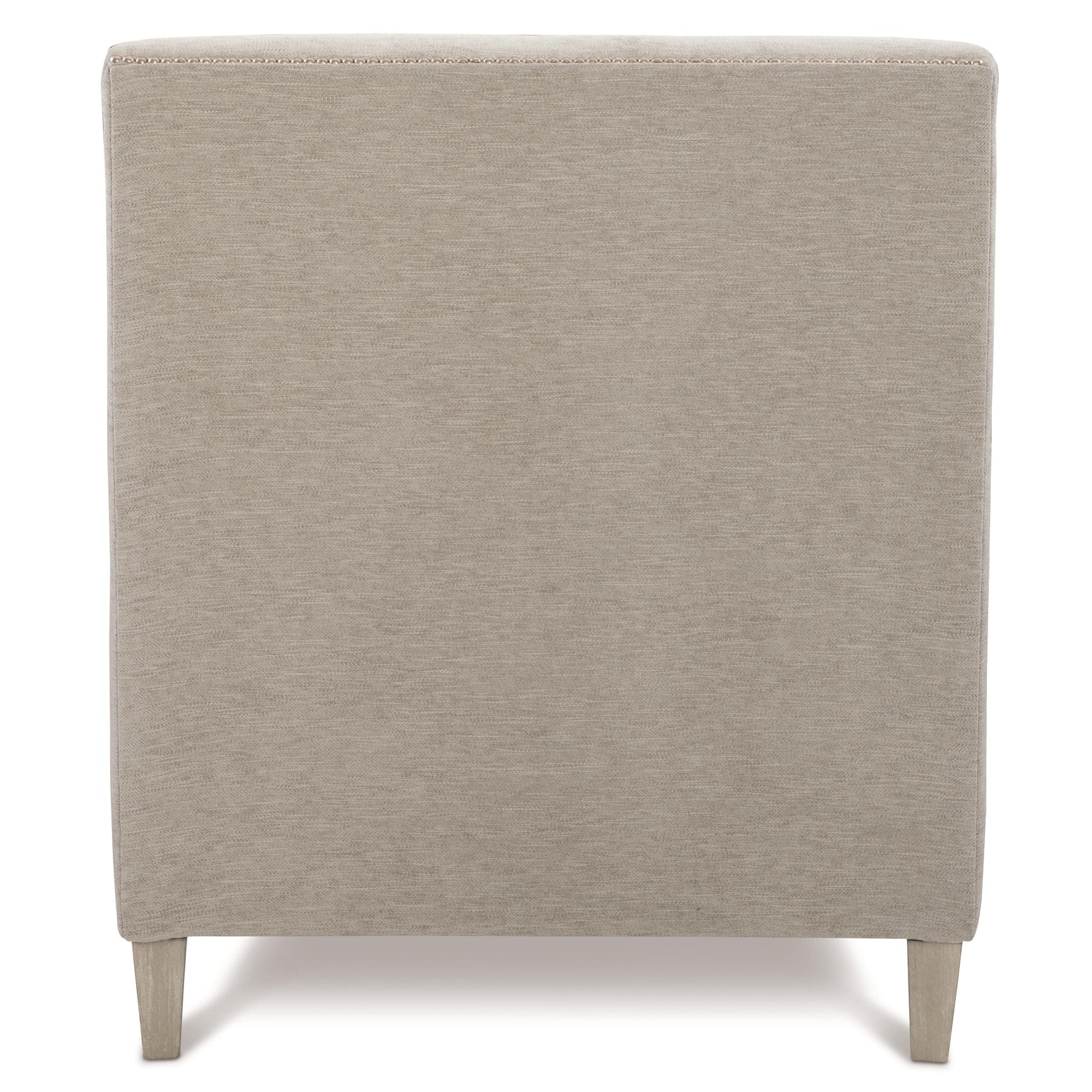 Palisades Greige Armless Chair - Ornate Home