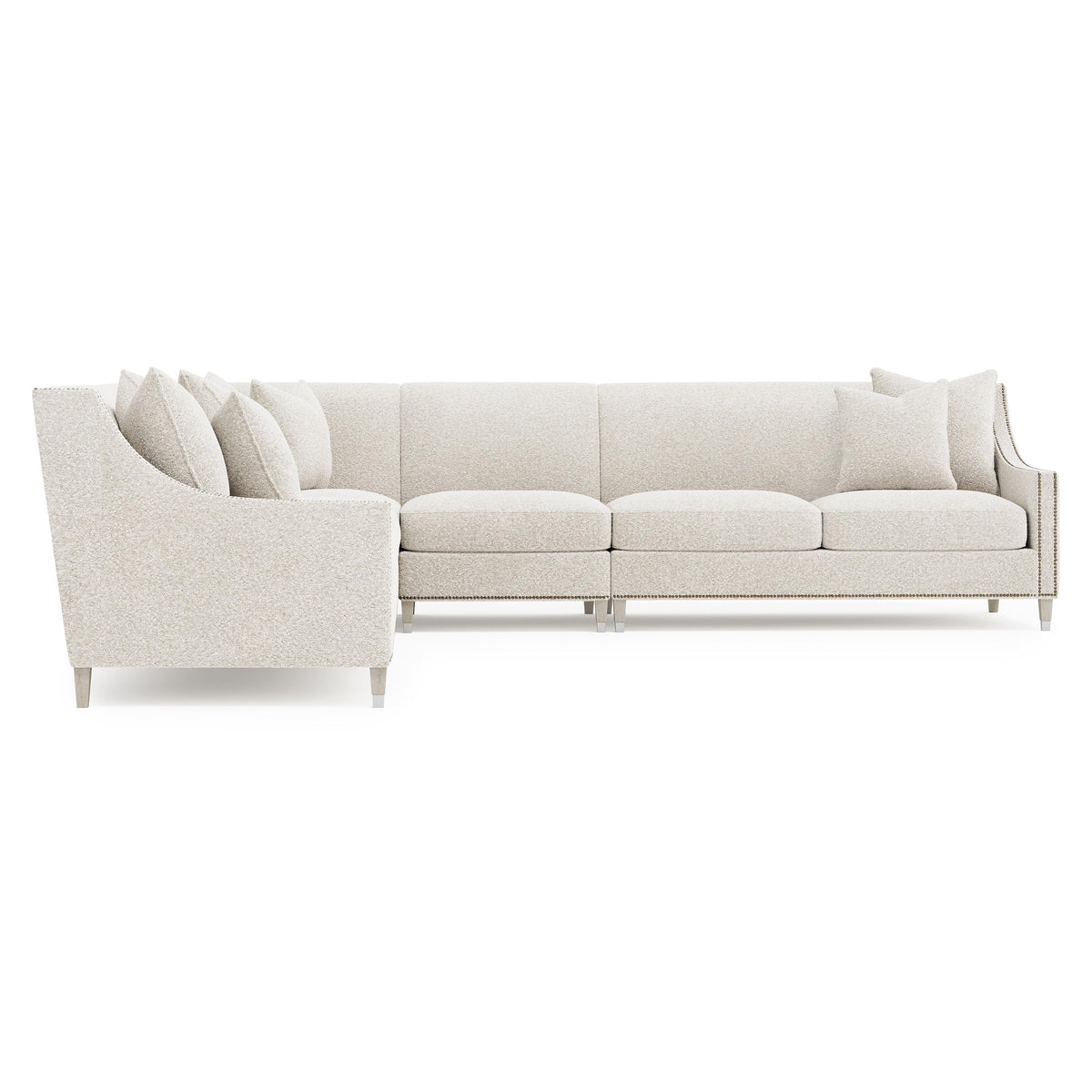 Palisades Greige Sectional - Ornate Home